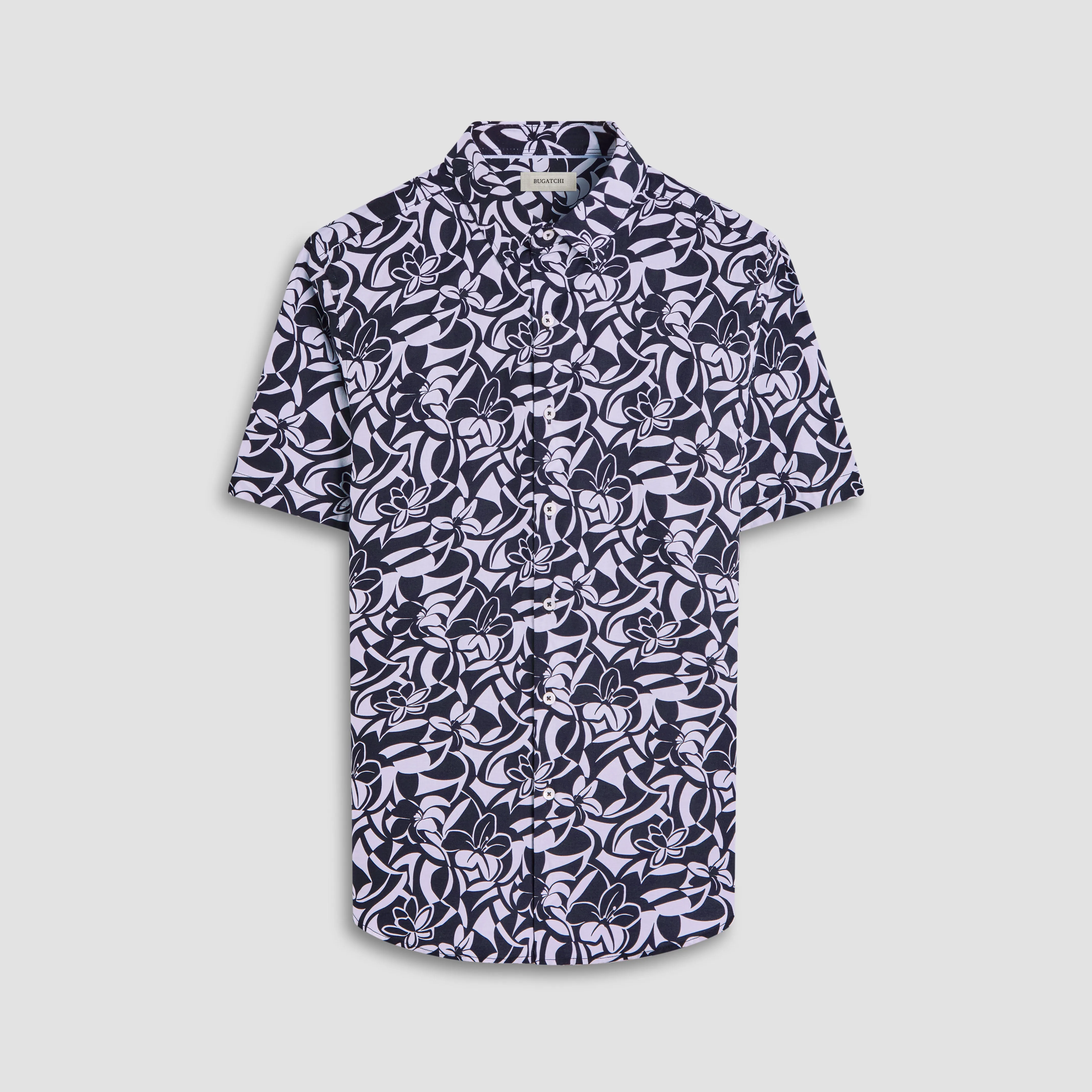 Orson Floral Short-Sleeve Shirt sold by Bugatchi