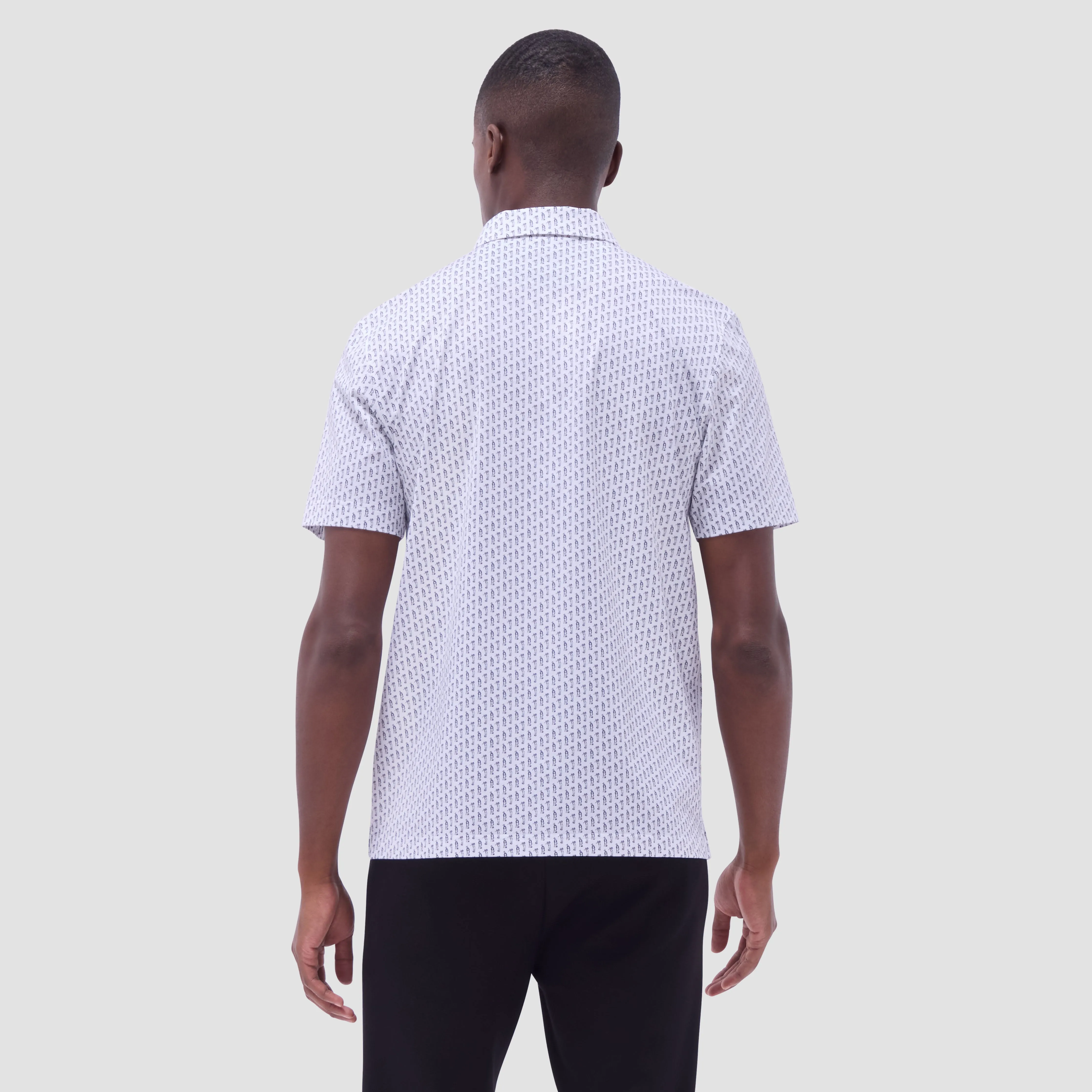 Victor Golfer OoohCotton Polo Shirt sold by Bugatchi product image thumbnail 4