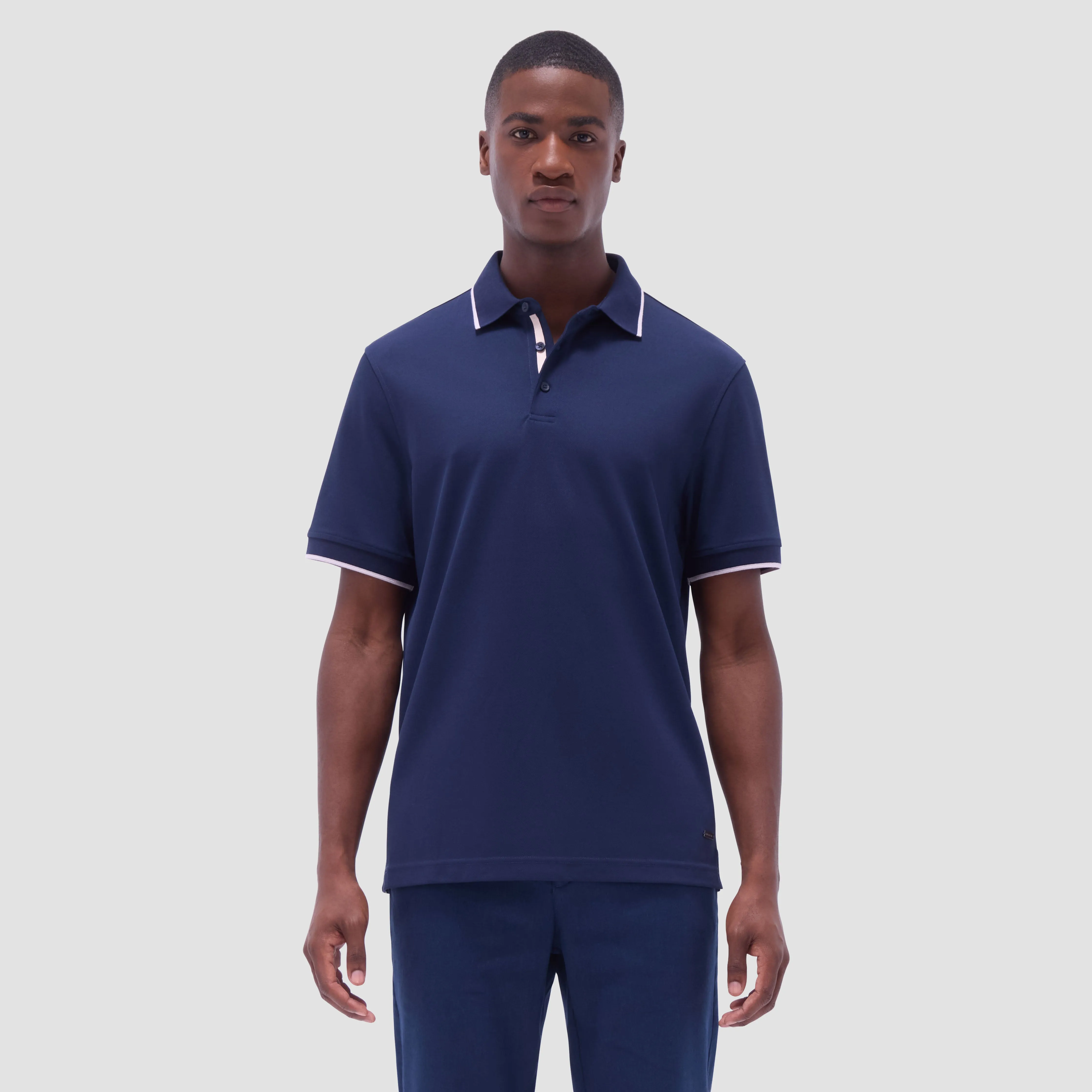 Pique Polo Shirt sold by Bugatchi product image thumbnail 2