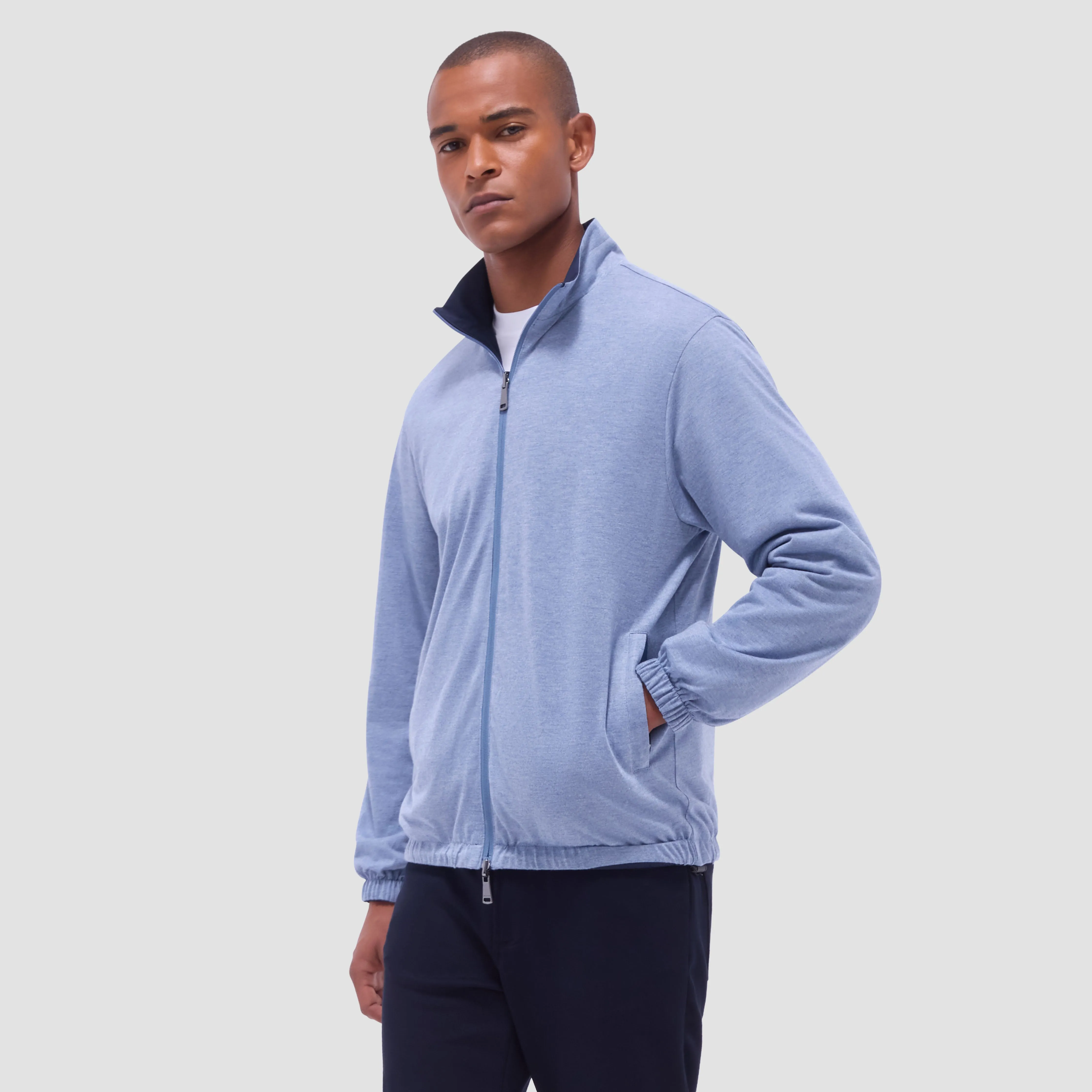 Reversible Windbreaker Jacket sold by Bugatchi product image thumbnail 4