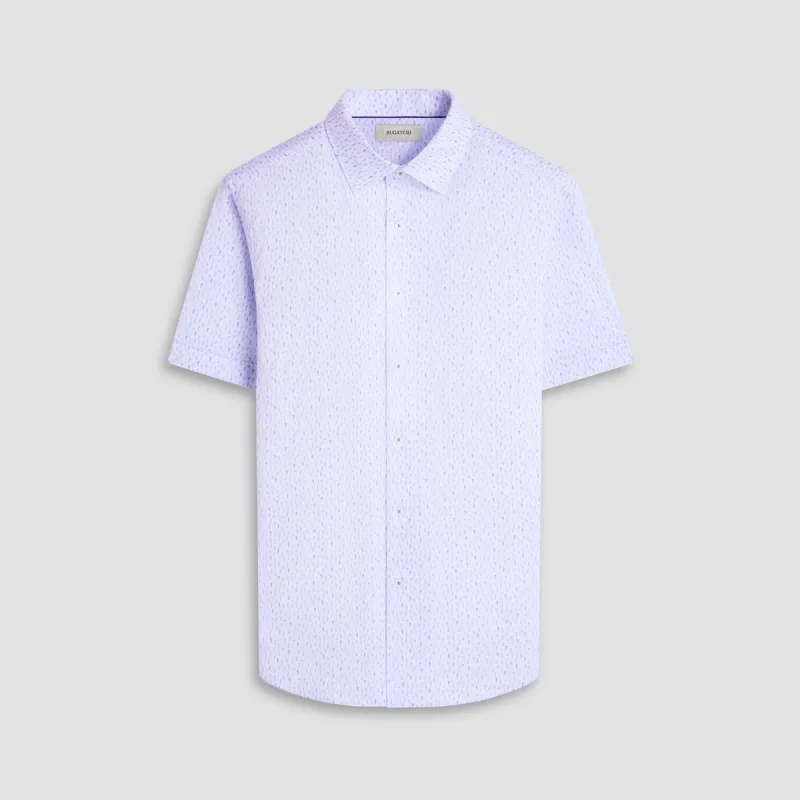 Miles Cactus OoohCotton Short-Sleeve Shirt sold by Bugatchi