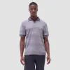 Mixed Media Johnny Collar Polo Shirt sold by Bugatchi