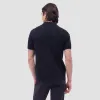 Abstract Short Sleeve Johnny Sweater sold by Bugatchi