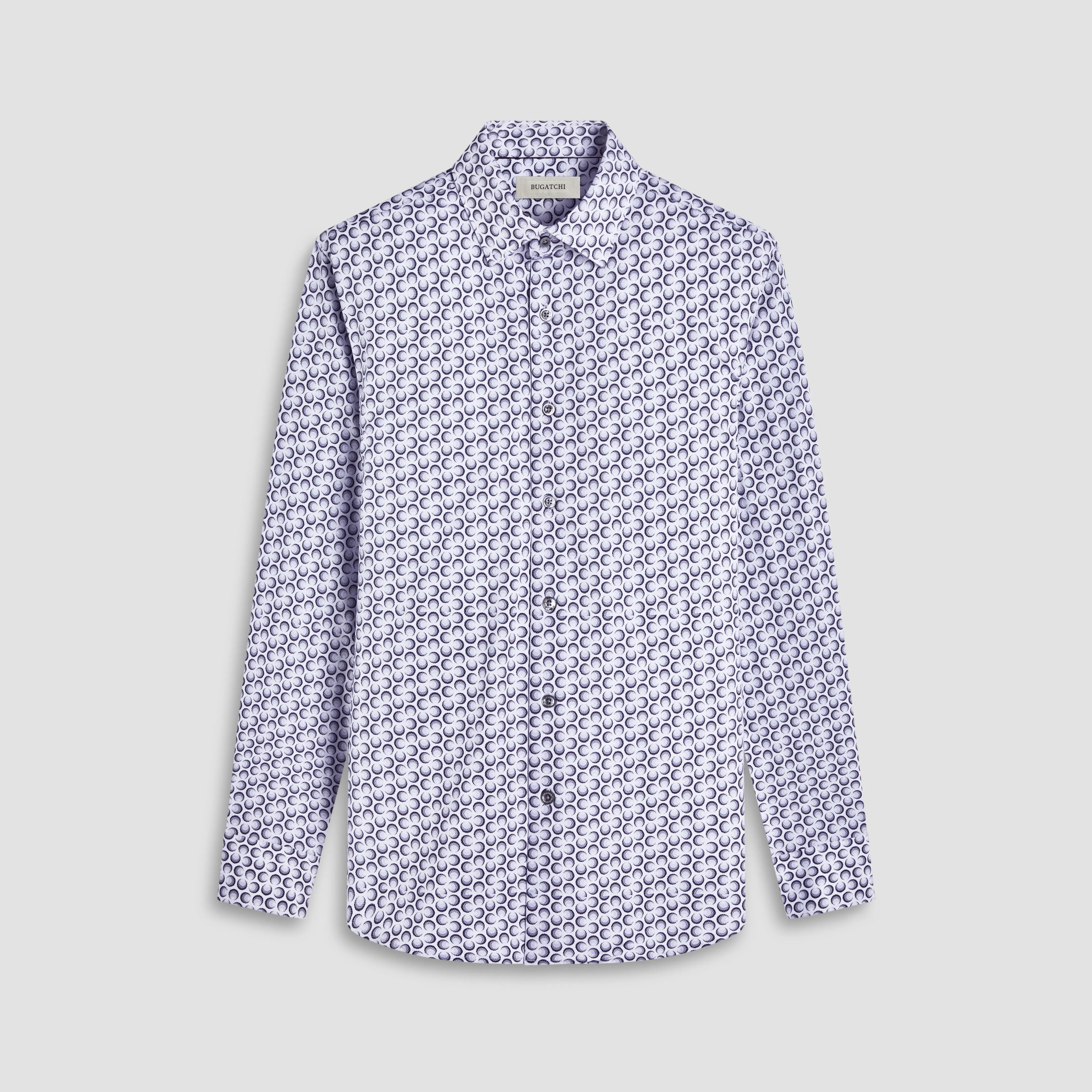 James Geometric OoohCotton Shirt sold by Bugatchi