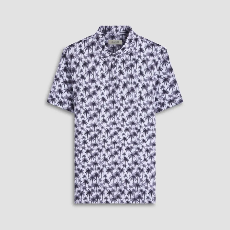 Victor Palm Tree OoohCotton Polo Shirt sold by Bugatchi