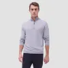 Solid Quarter-Zip Sweater sold by Bugatchi