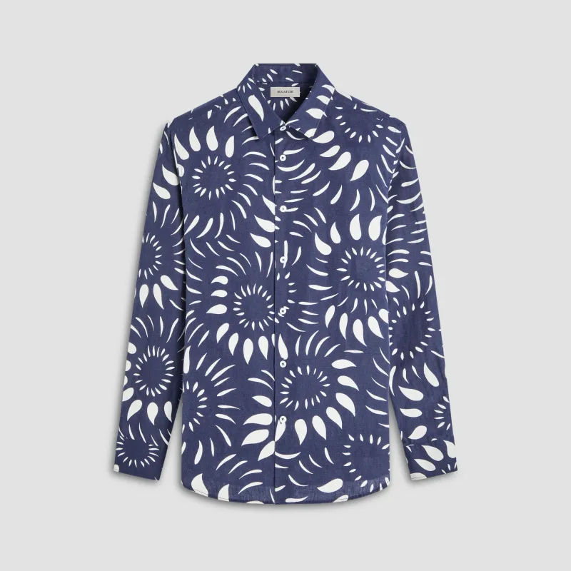 Julian Abstract Shirt sold by Bugatchi