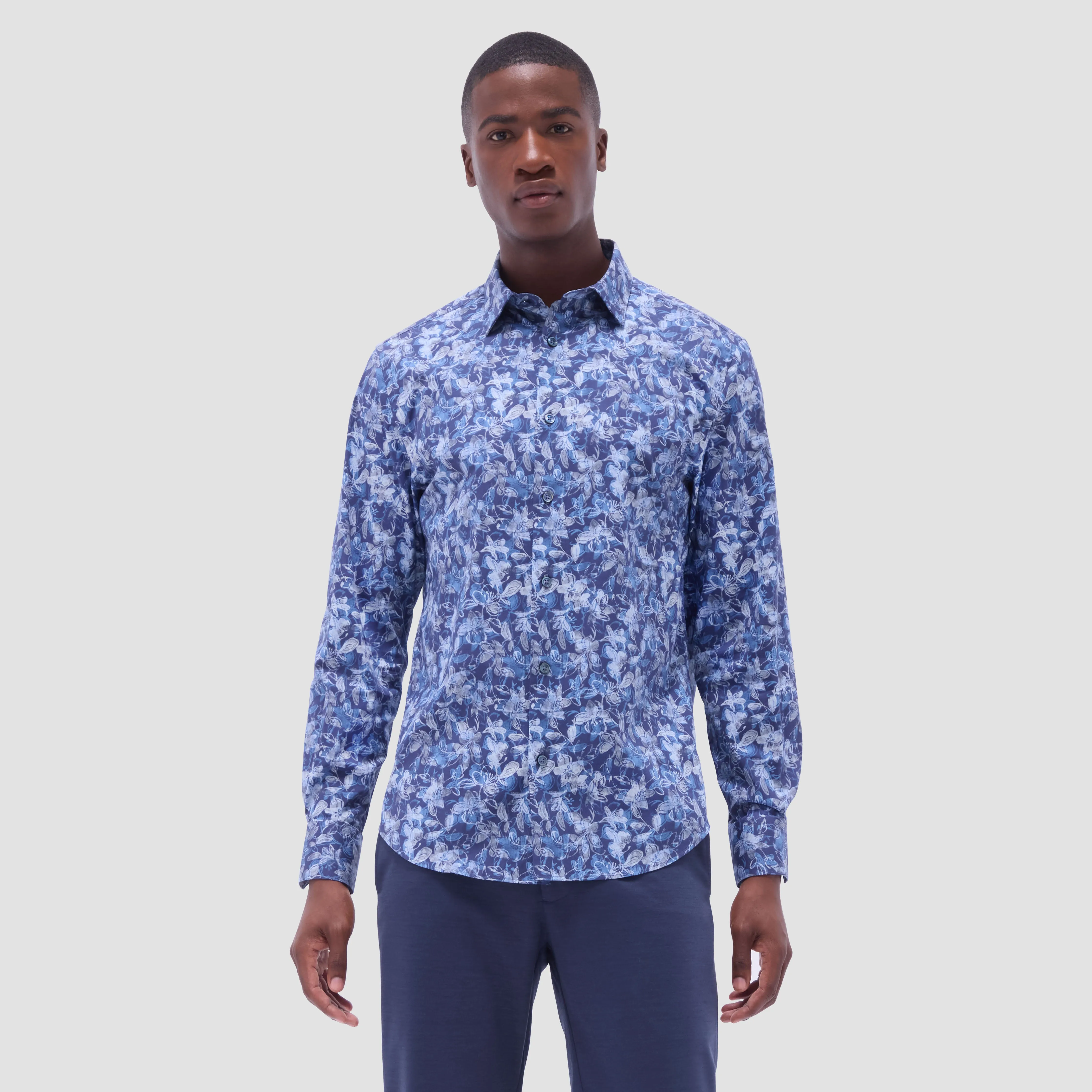 Julian Floral Shirt sold by Bugatchi product image thumbnail 2