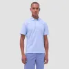 Victor Leaf Print OoohCotton Polo Shirt sold by Bugatchi