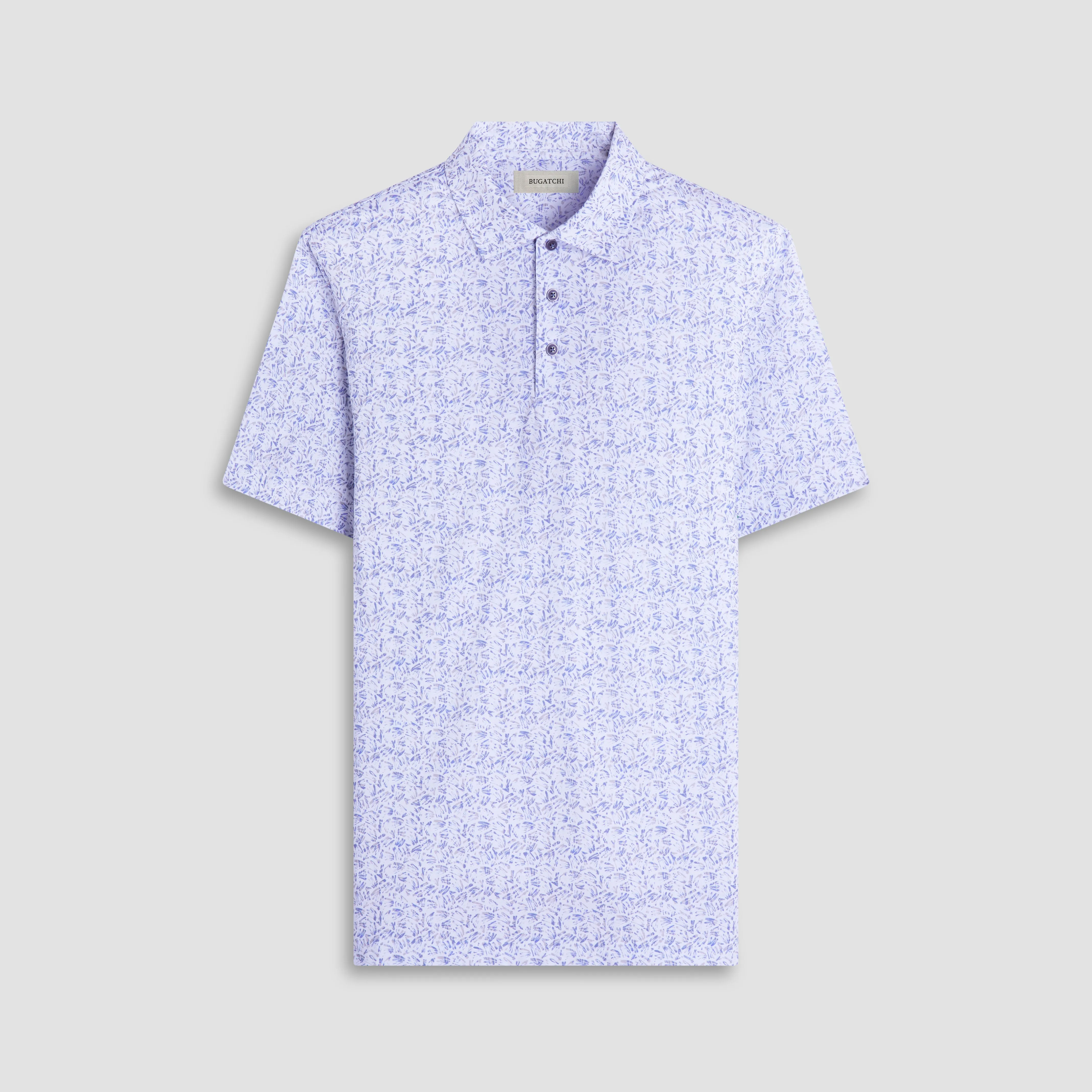 Victor Abstract OoohCotton Polo Shirt sold by Bugatchi