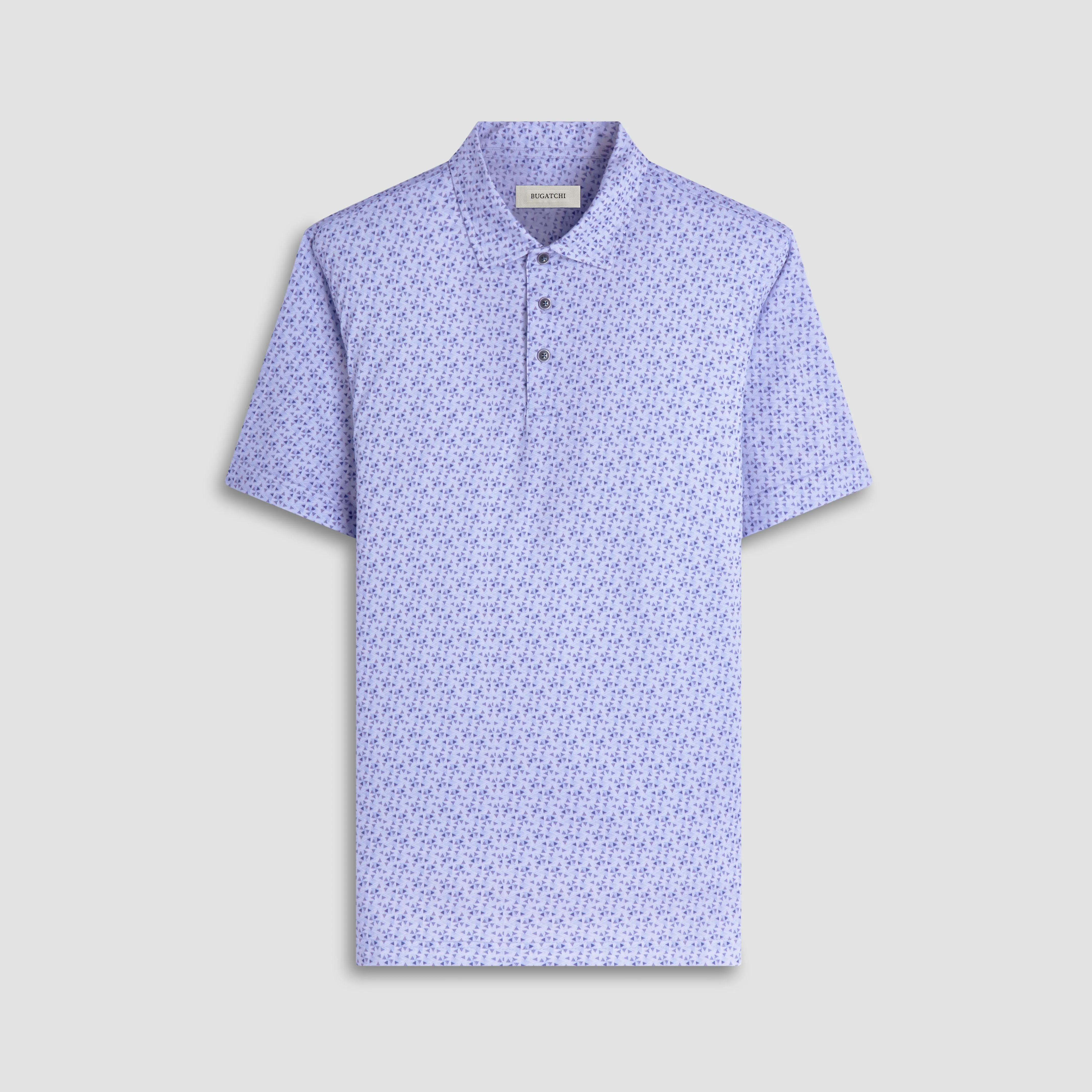 Victor Geometric OoohCotton Polo Shirt sold by Bugatchi