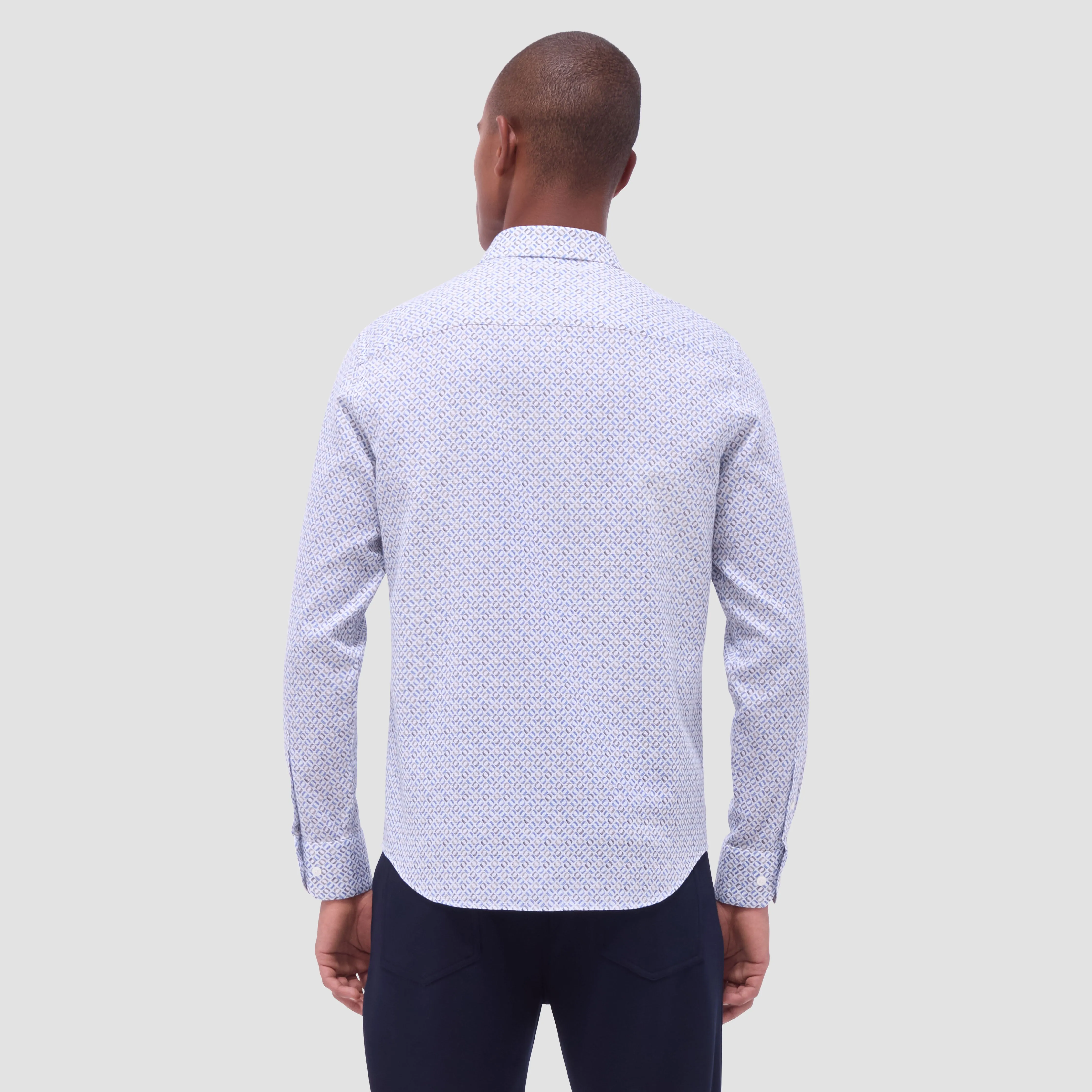 Julian Geometric Shirt sold by Bugatchi product image thumbnail 4