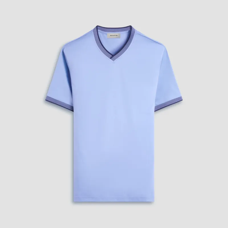 Solid Crew Neck T-Shirt sold by Bugatchi