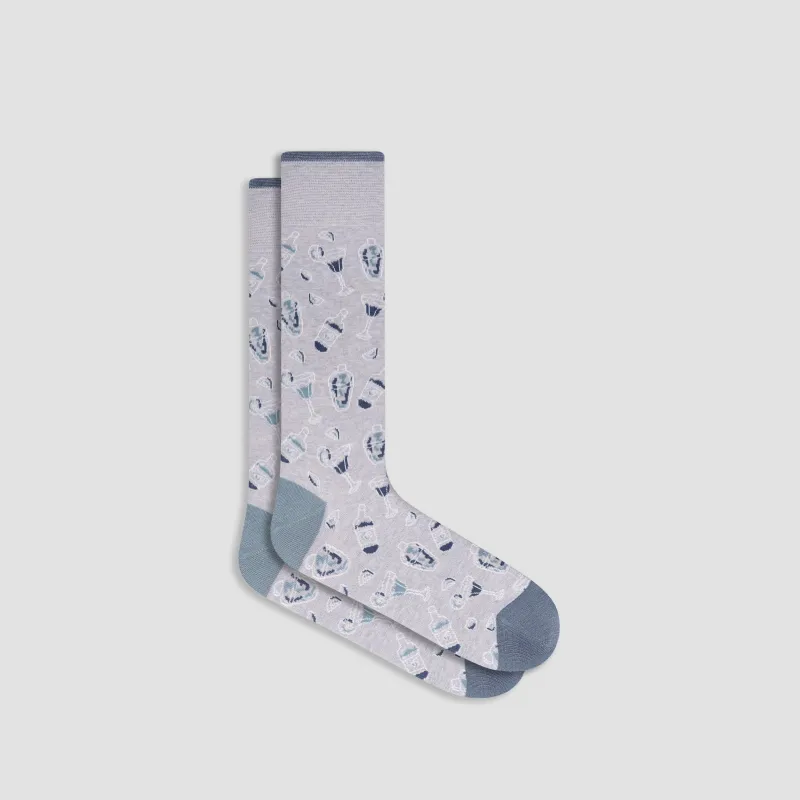 Cocktail Mid-Calf Socks sold by Bugatchi