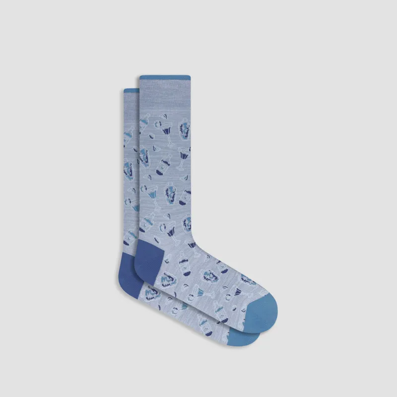 Cocktail Mid-Calf Socks sold by Bugatchi