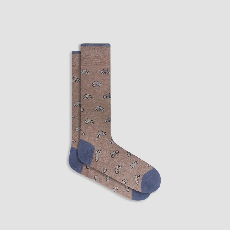Bicycle Mid-Calf Socks sold by Bugatchi