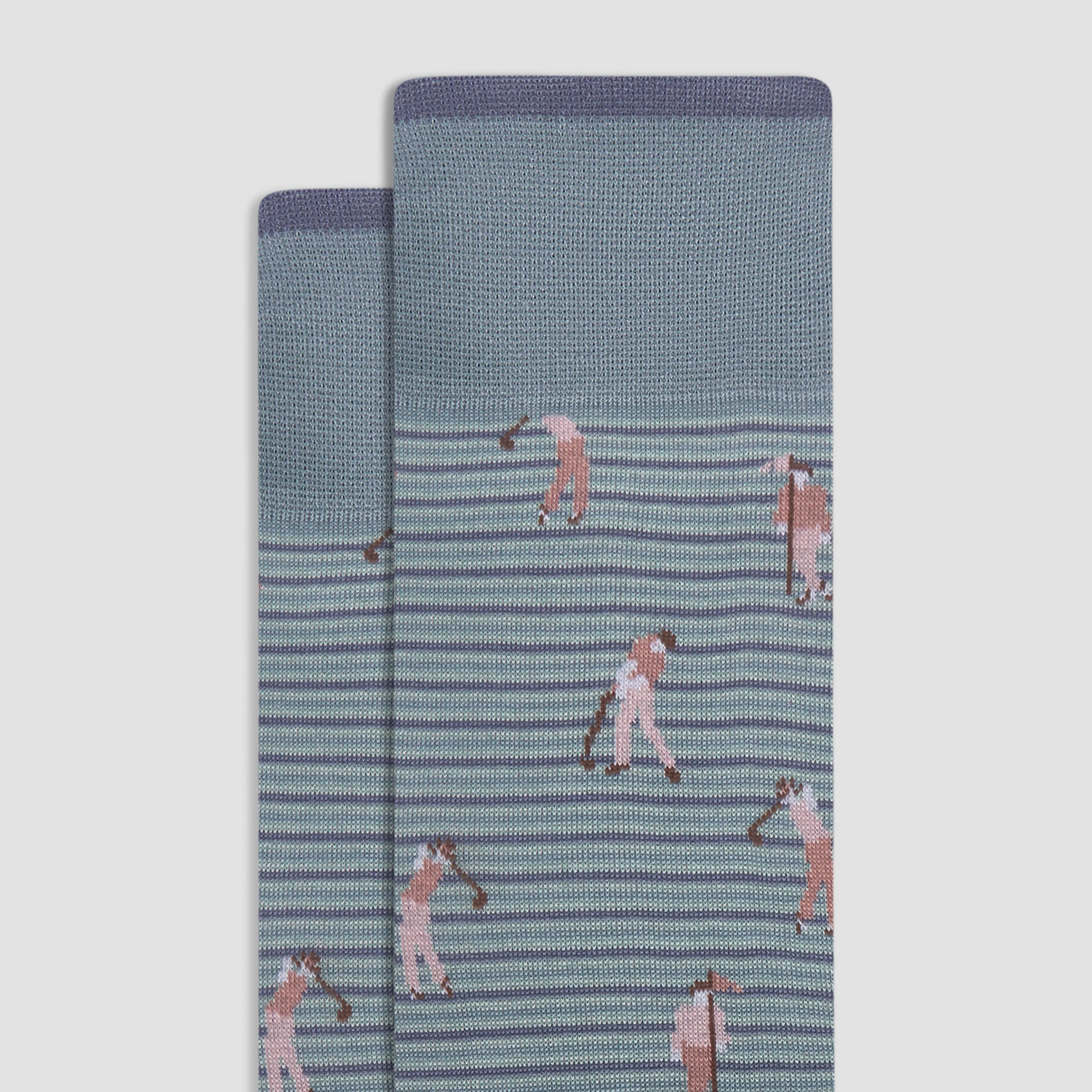 Golfer Mid-Calf Socks sold by Bugatchi product image thumbnail 2