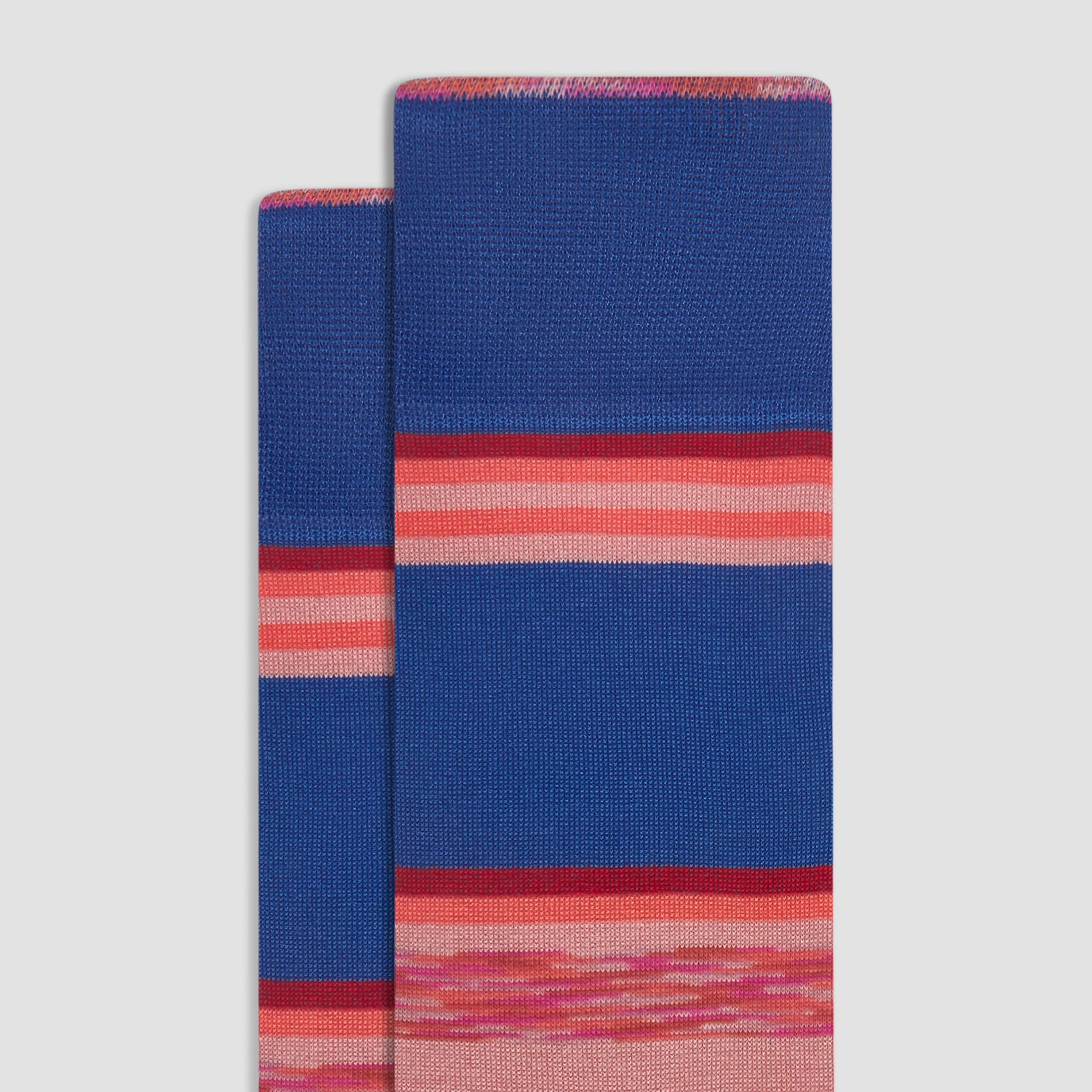 Striped Mid-Calf Socks sold by Bugatchi product image thumbnail 2