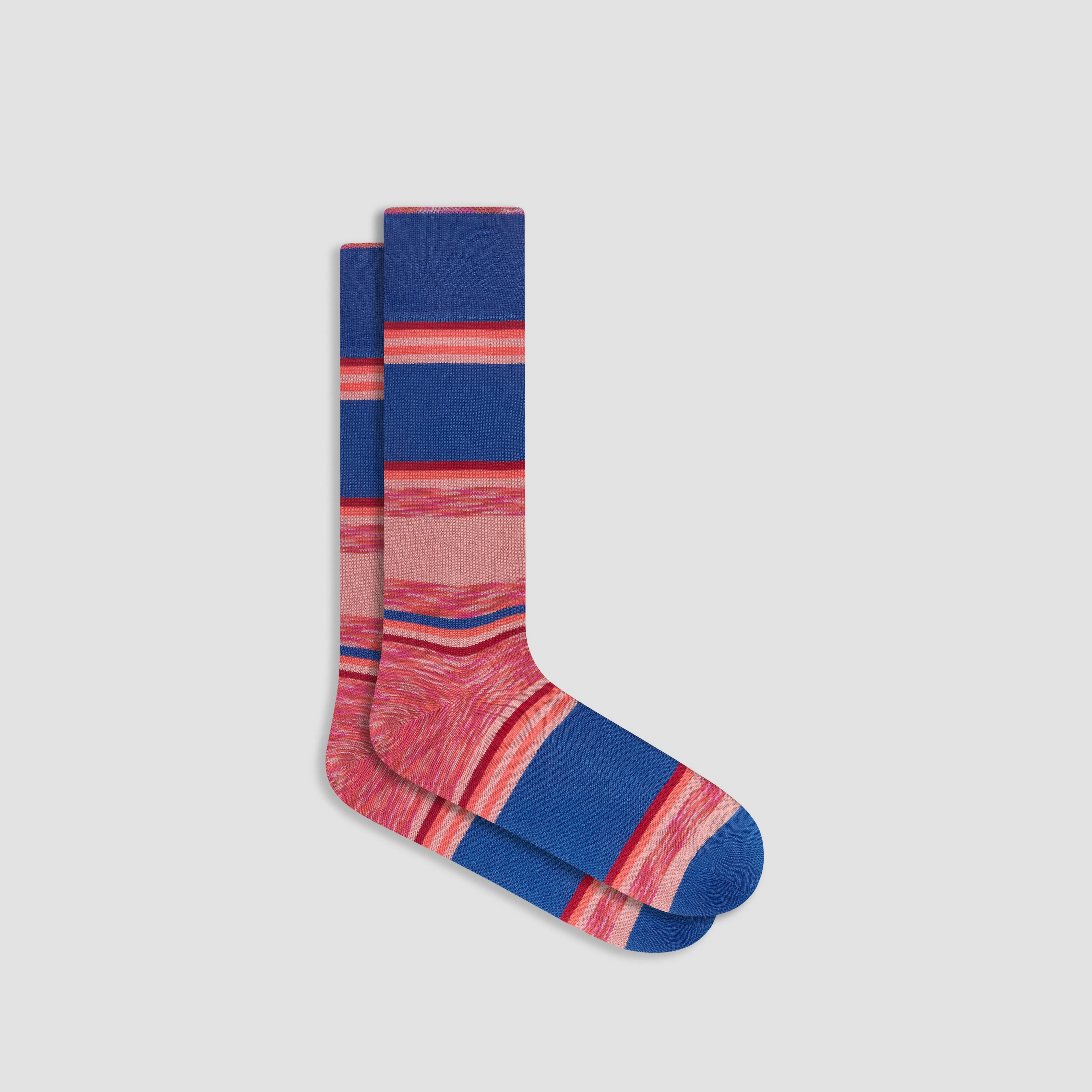 Striped Mid-Calf Socks sold by Bugatchi