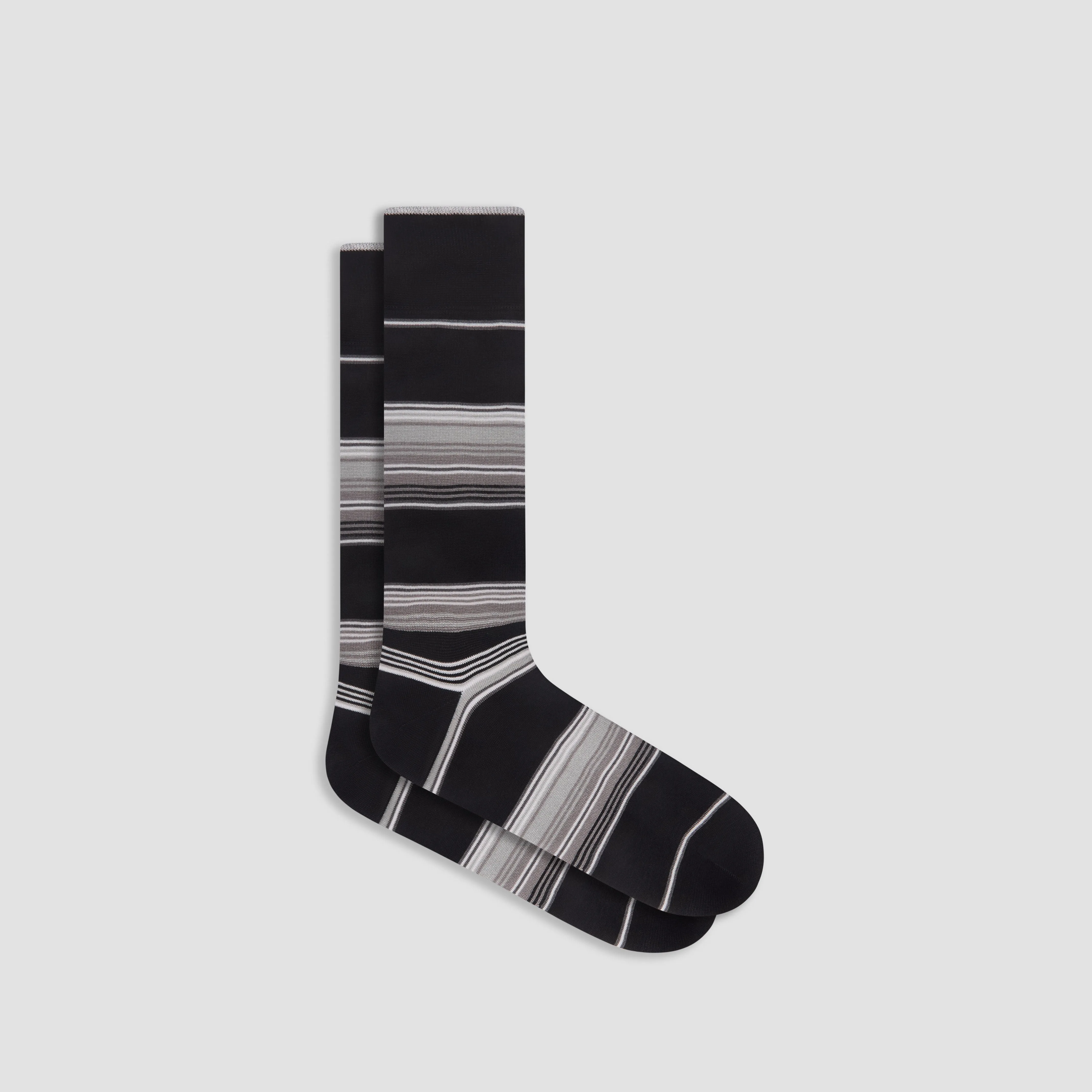 Striped Mid-Calf Socks sold by Bugatchi