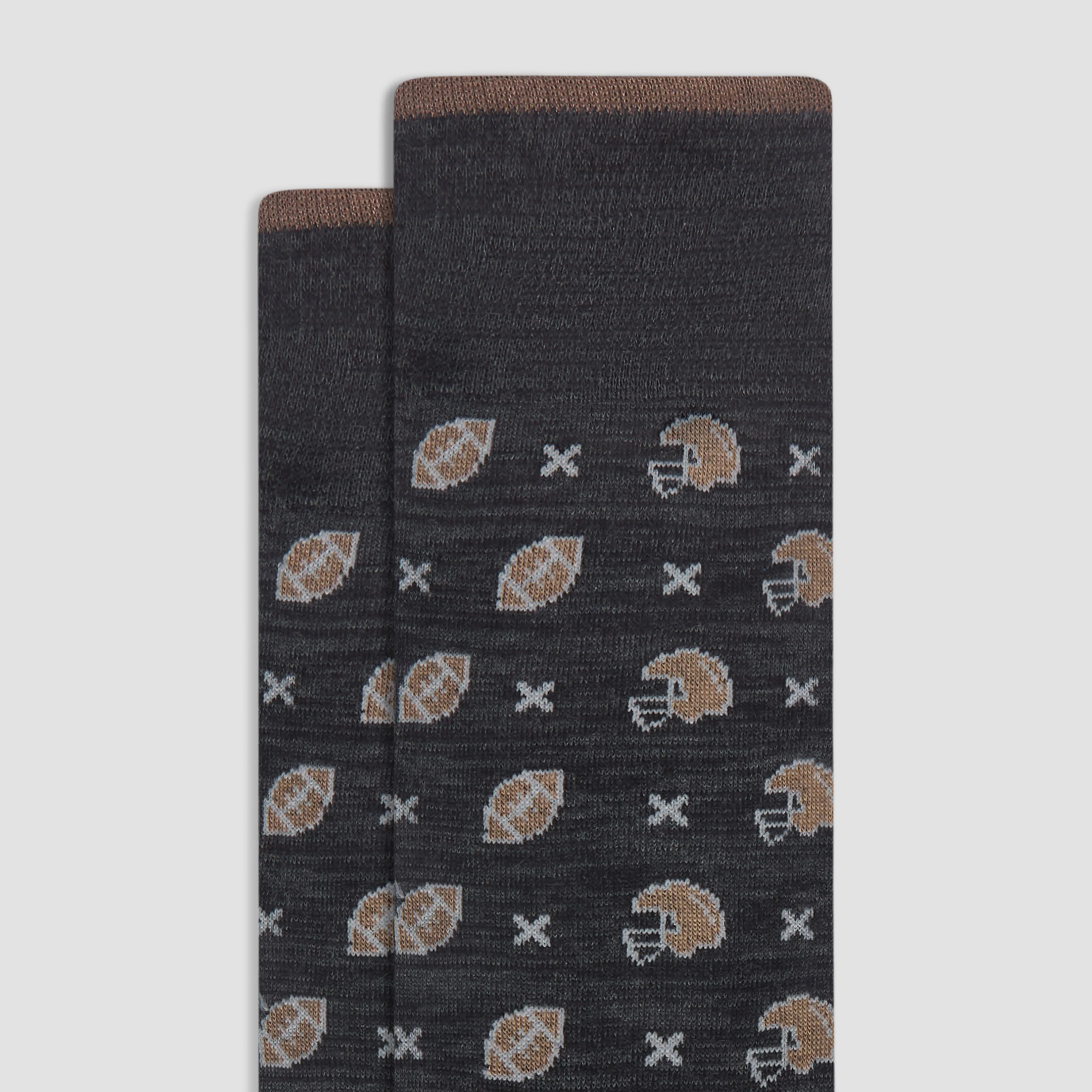 Football Mid-Calf Socks sold by Bugatchi product image thumbnail 2