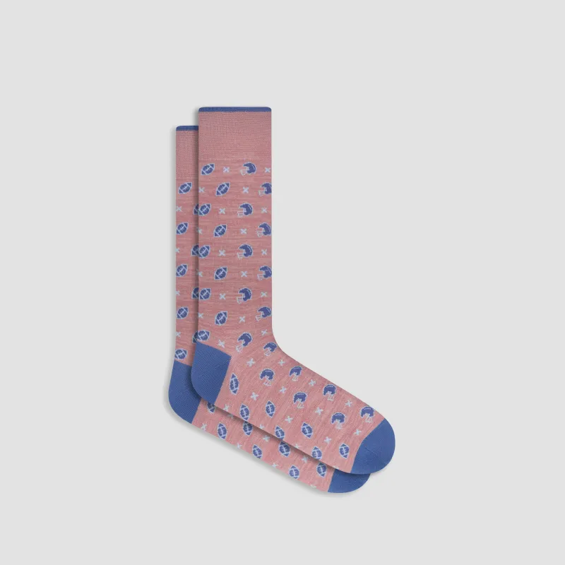 Football Mid-Calf Socks sold by Bugatchi
