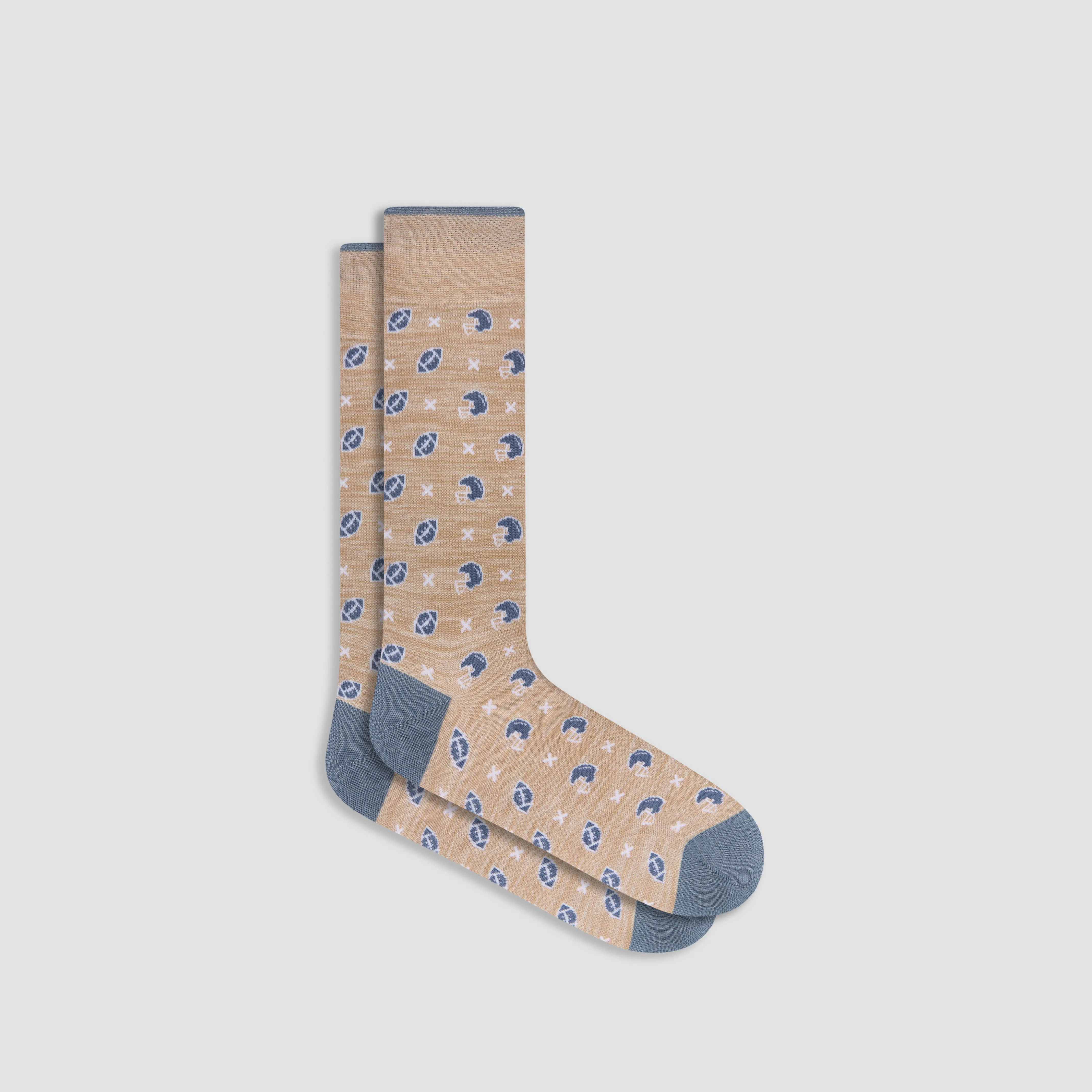 Football Mid-Calf Socks sold by Bugatchi