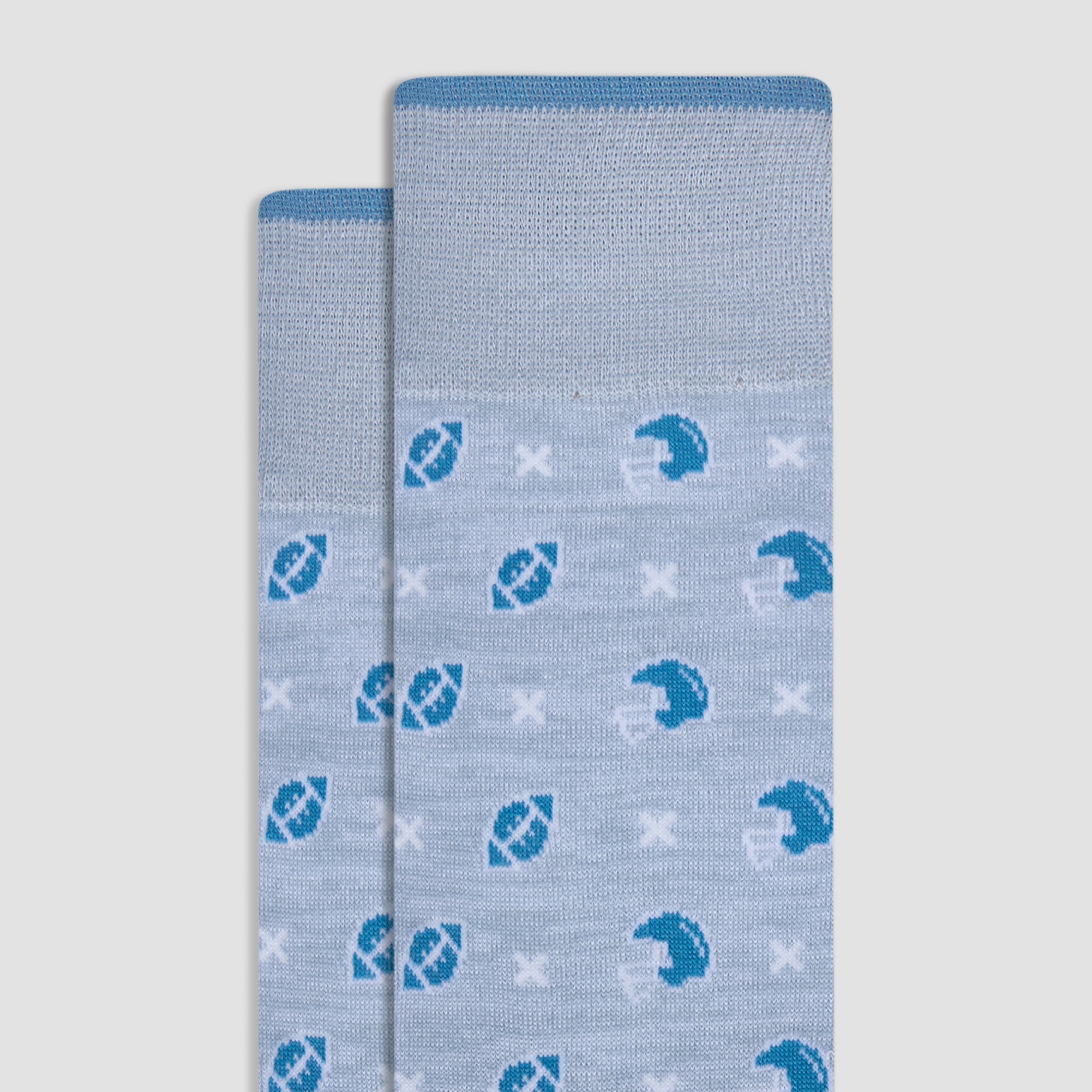 Football Mid-Calf Socks sold by Bugatchi product image thumbnail 2