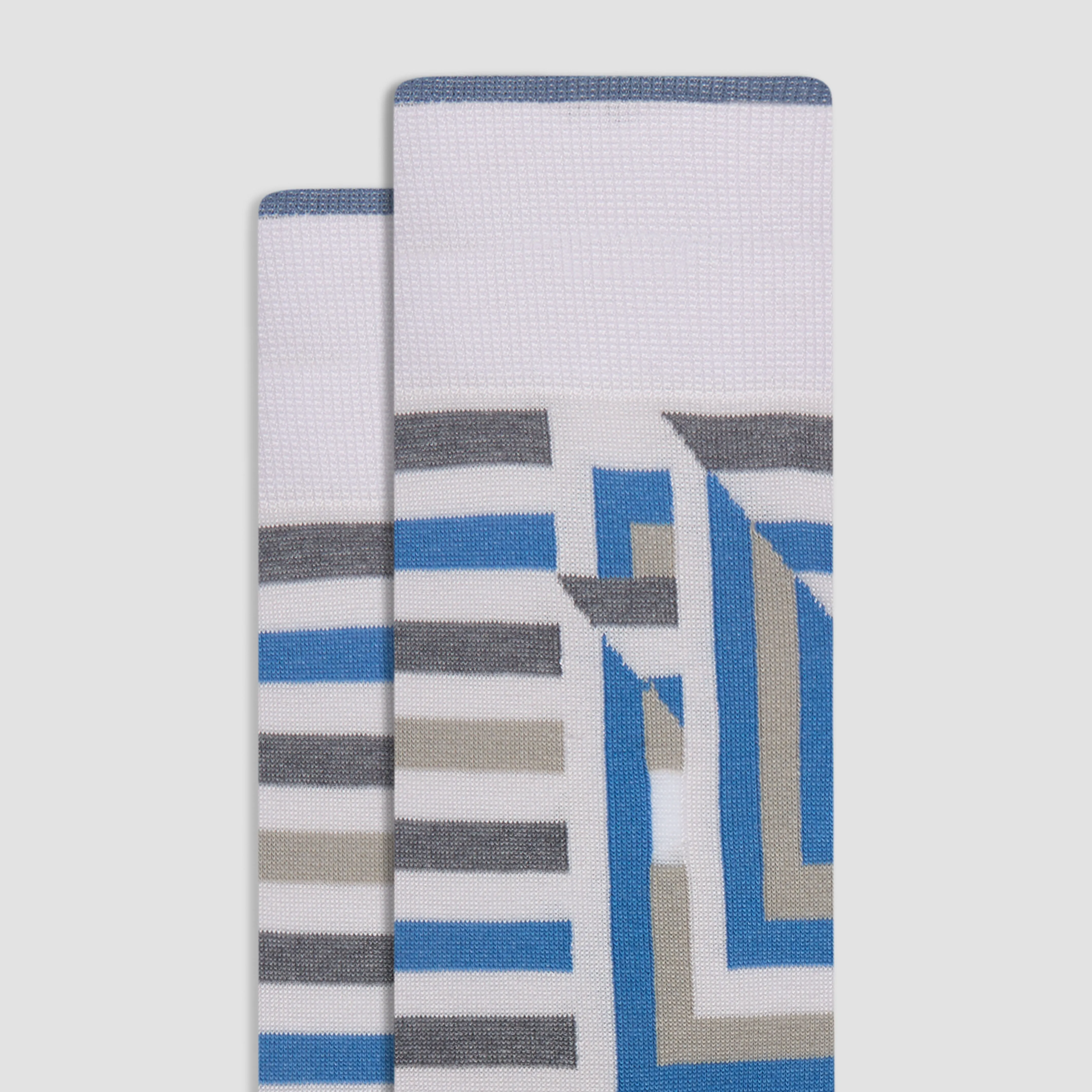 Op-Art Mid-Calf Socks sold by Bugatchi product image thumbnail 2