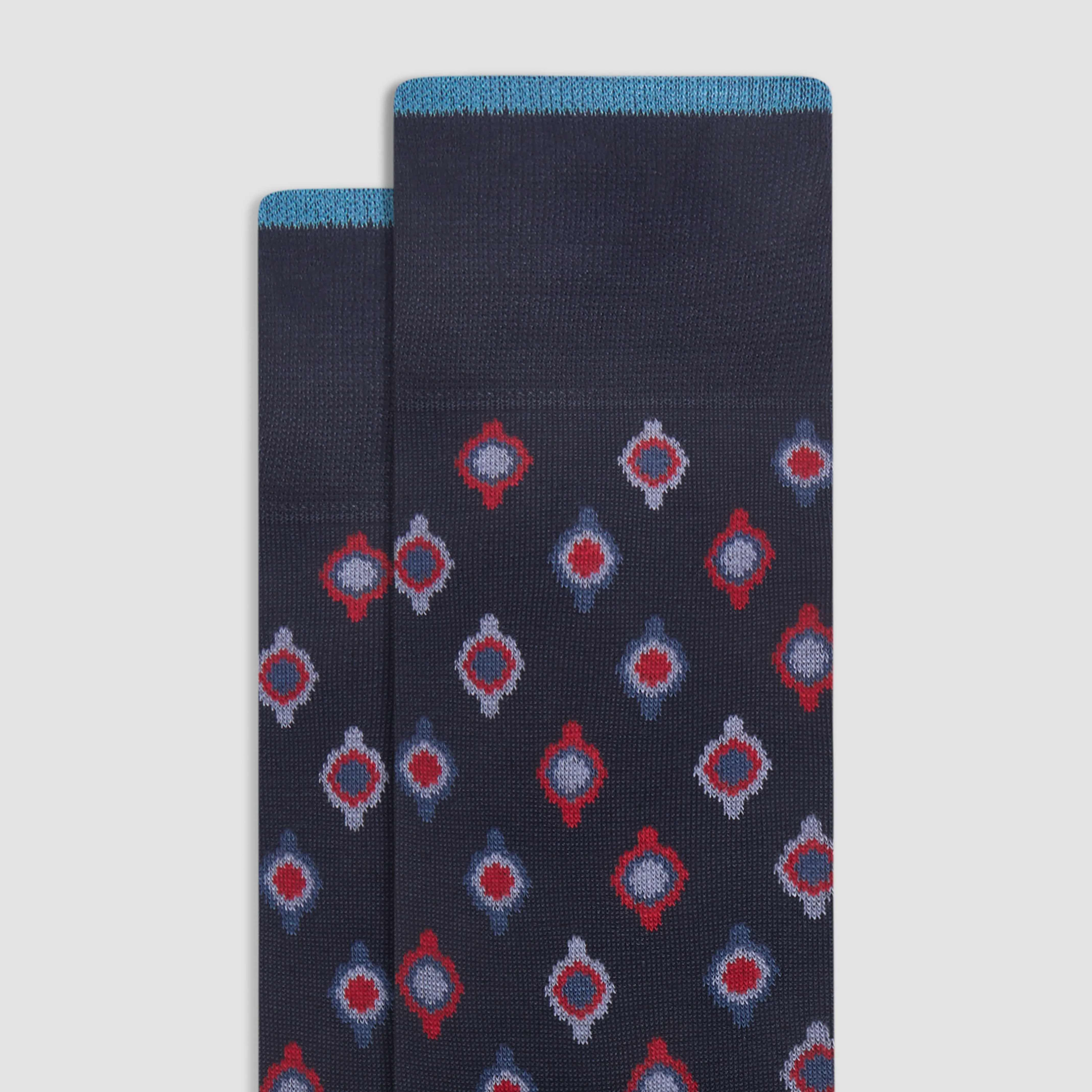 Medallion Mid-Calf Socks sold by Bugatchi product image thumbnail 2