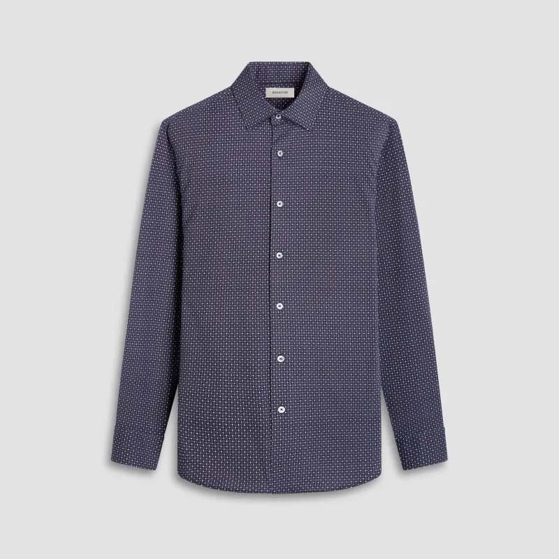 James Diamond Check OoohCotton Shirt sold by Bugatchi