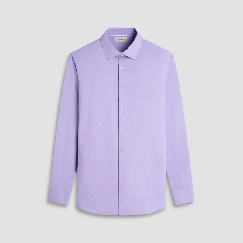 Jimmy Double-Sided Herringbone & Solid OoohCotton Shirt sold by Bugatchi