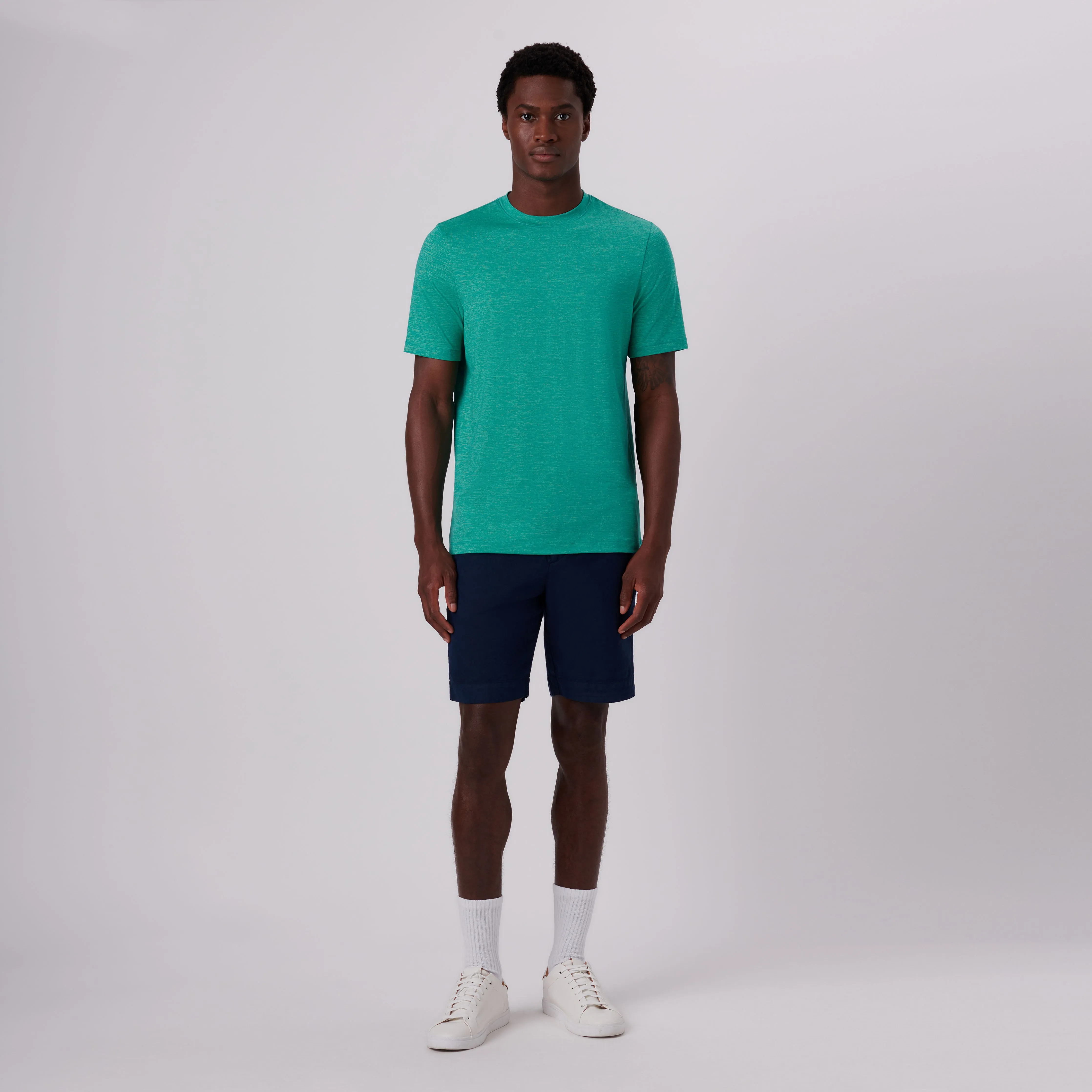 Reed Performance Crew Neck With SPF50+ sold by Bugatchi product image thumbnail 5