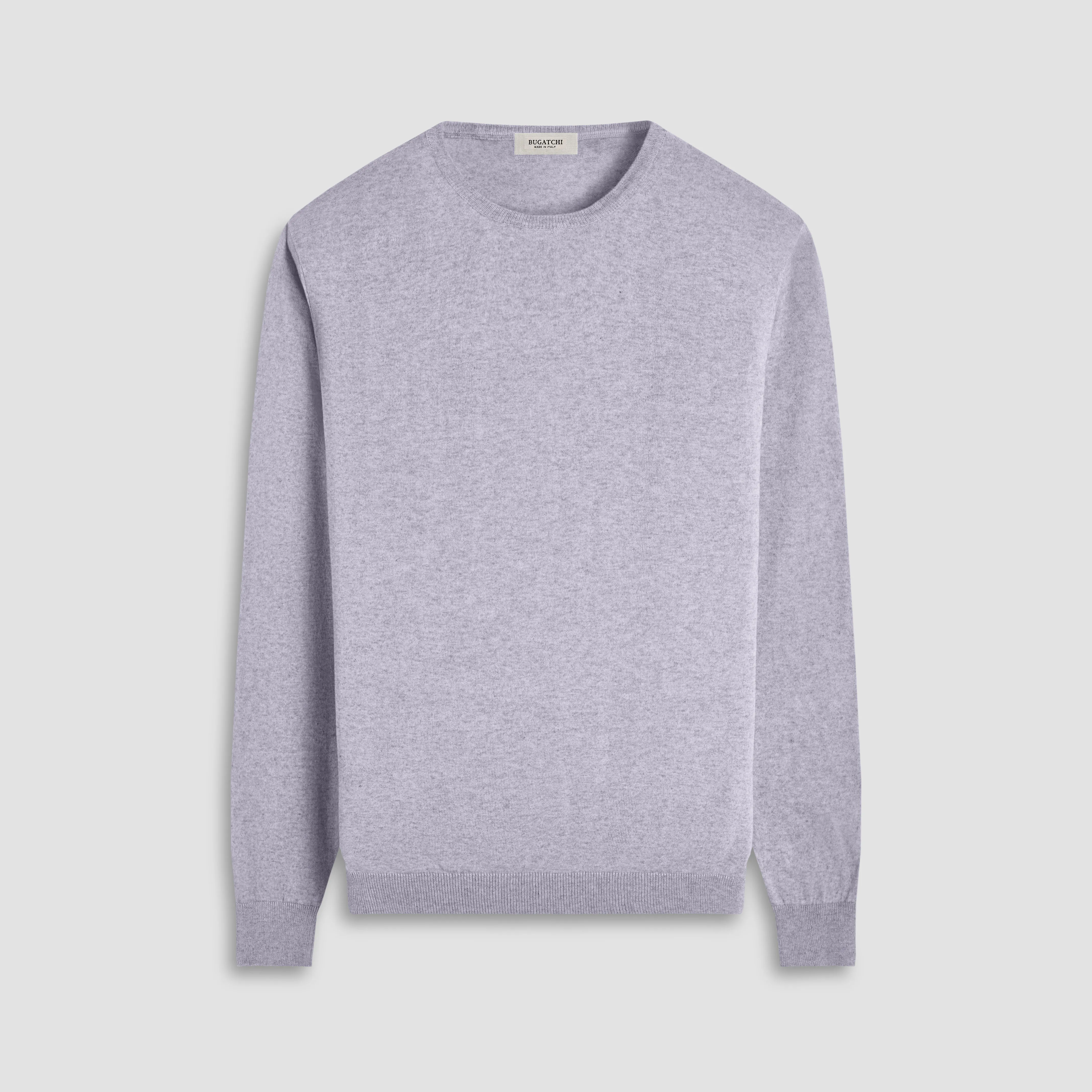 Solid Crew Neck Sweater sold by Bugatchi