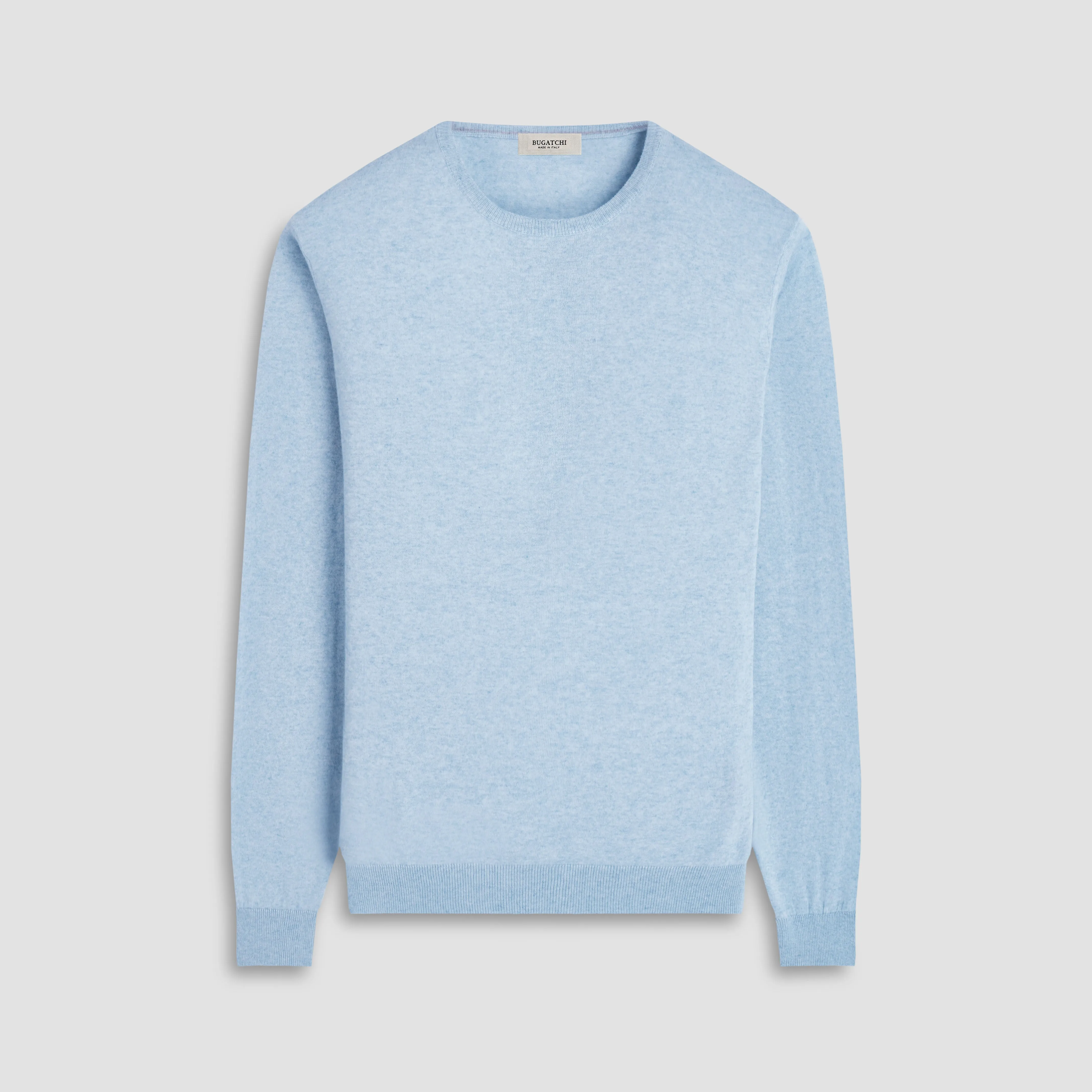 Solid Crew Neck Sweater sold by Bugatchi