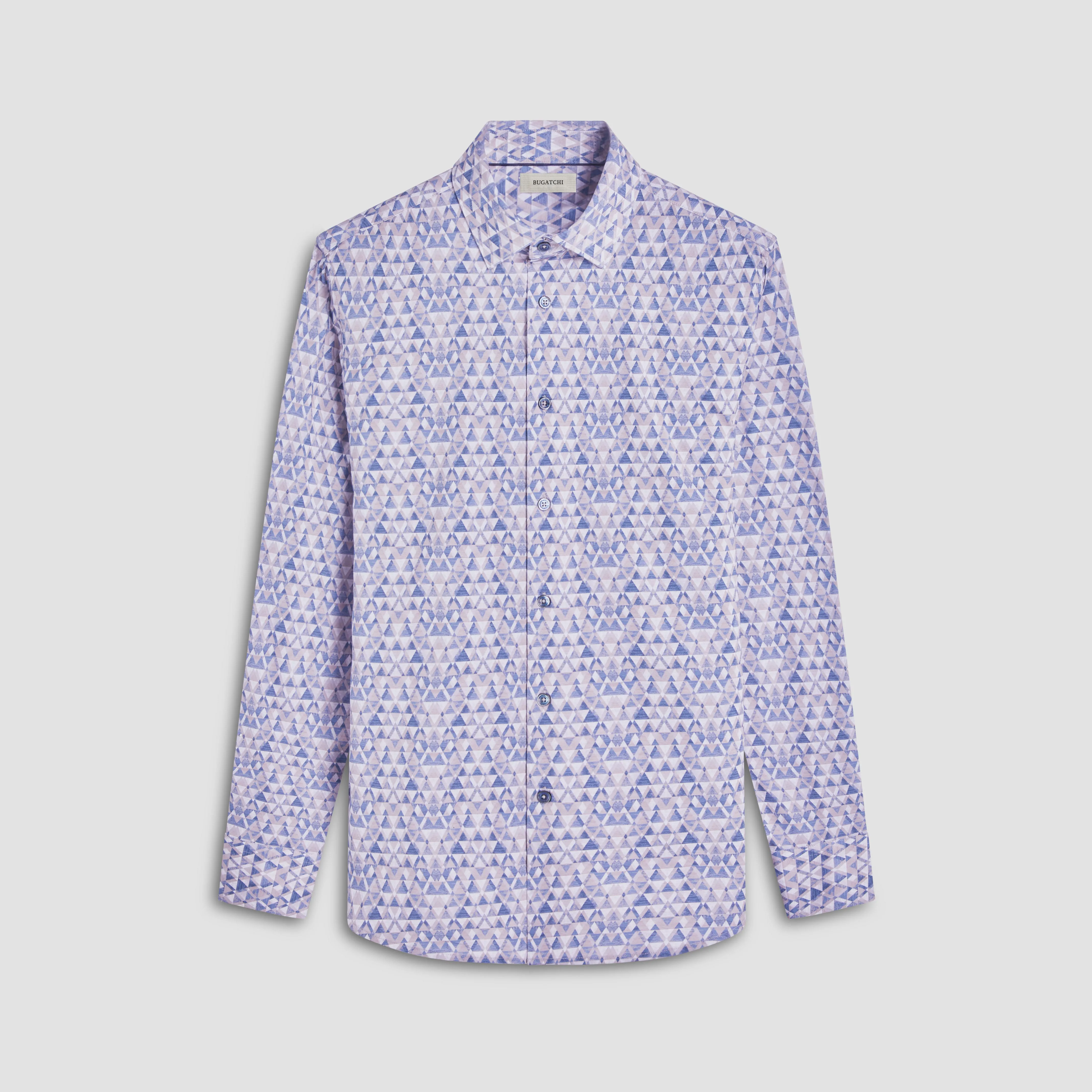 James Geometric OoohCotton Shirt sold by Bugatchi