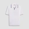 Seed Rib Short Sleeve Johnny Sweater sold by Bugatchi