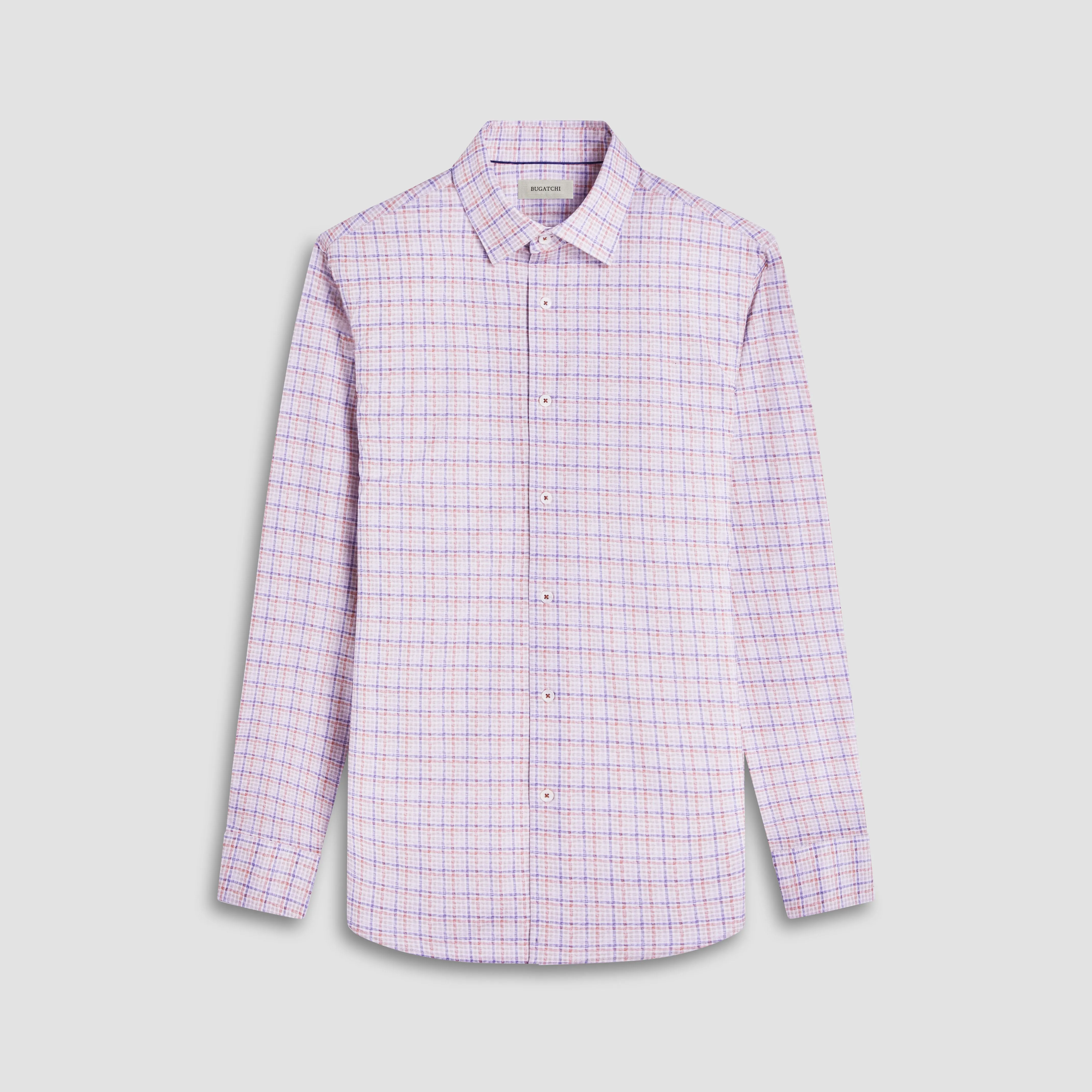 James Plaid Check OoohCotton Shirt sold by Bugatchi
