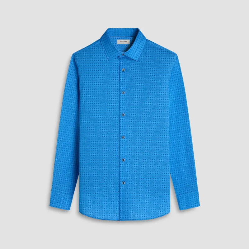 James Diamond Check OoohCotton Shirt sold by Bugatchi