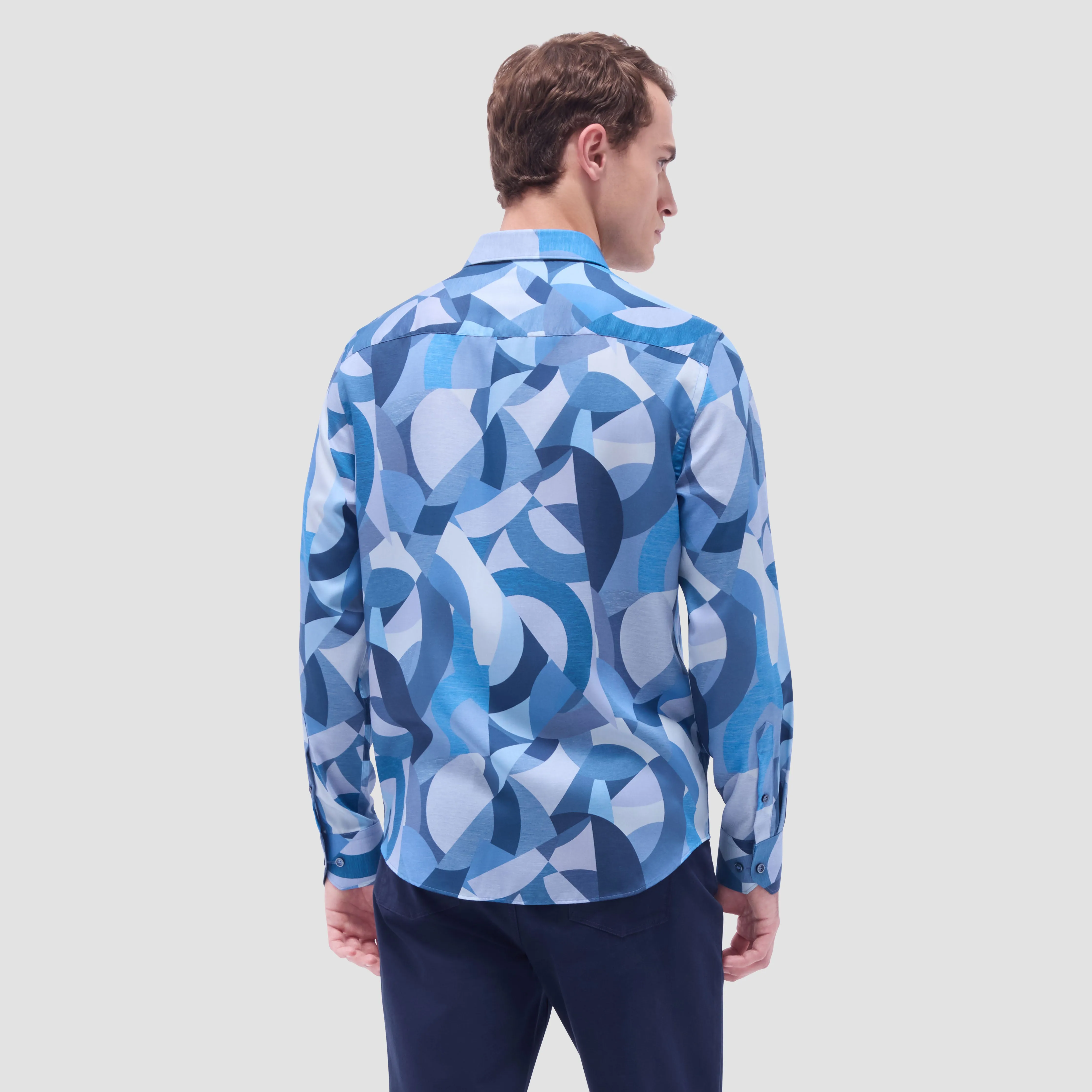 Julian Abstract Shirt sold by Bugatchi product image thumbnail 5