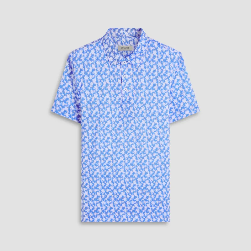 Victor Palm Tree OoohCotton Polo Shirt sold by Bugatchi