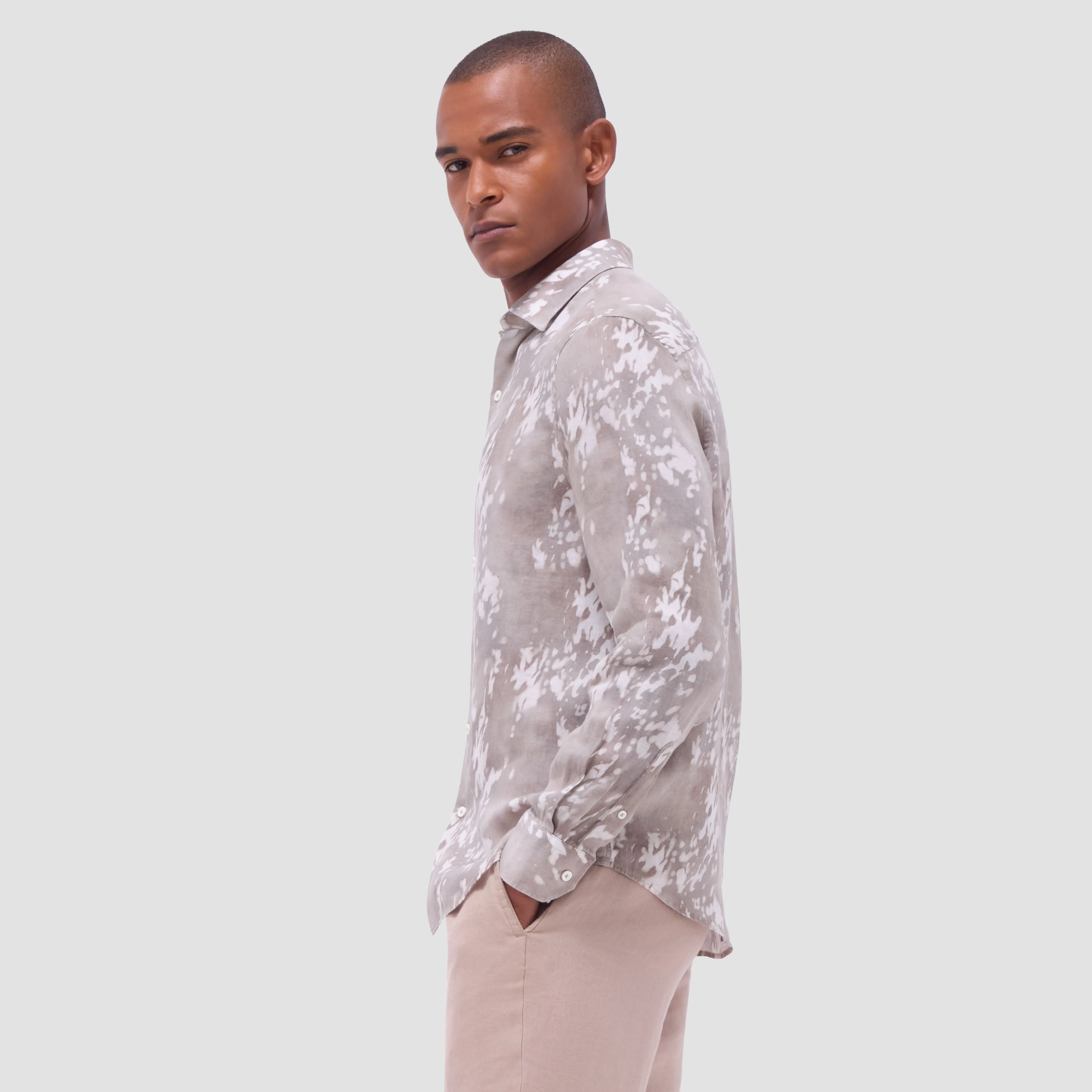 Julian Abstract Shirt sold by Bugatchi product image thumbnail 3
