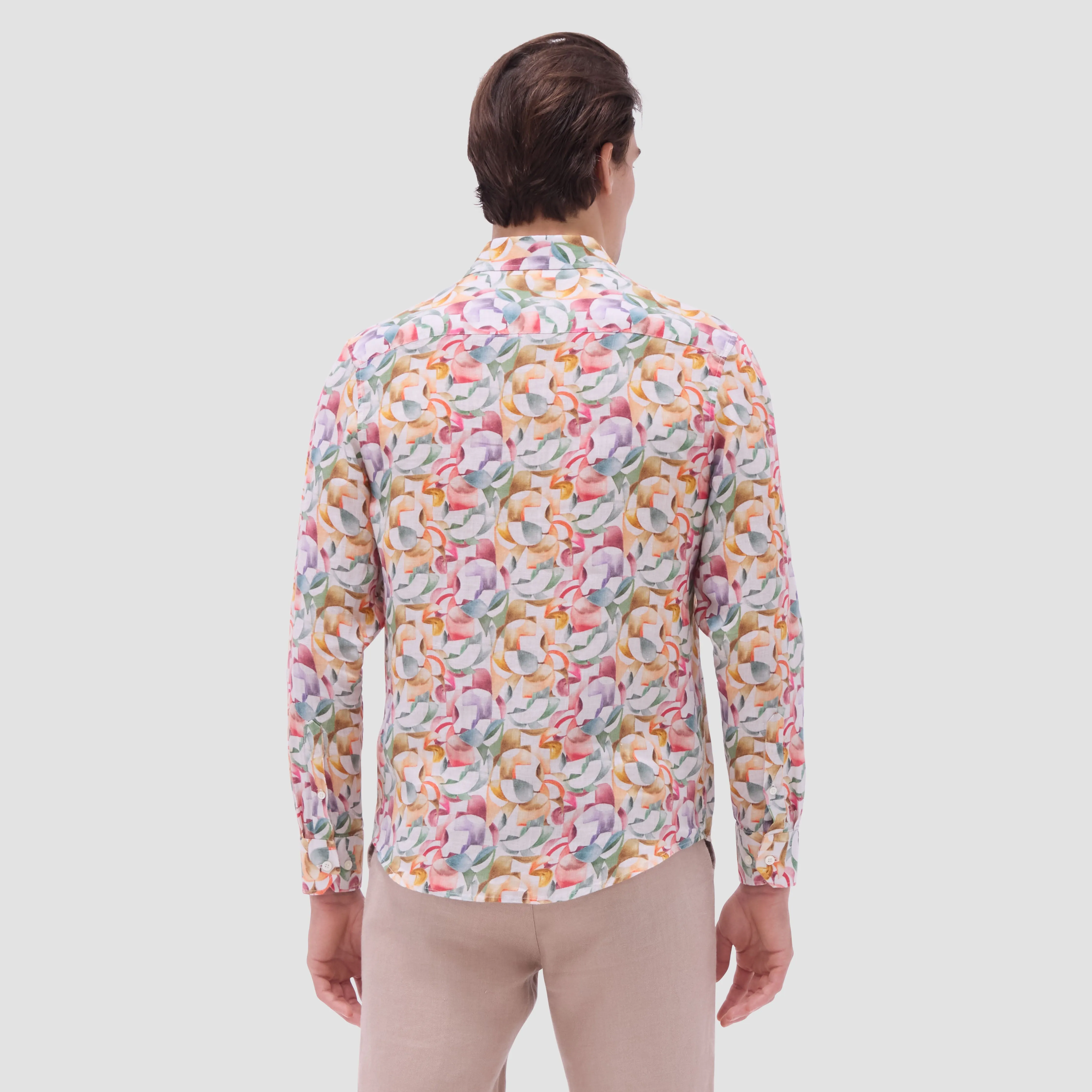 Julian Abstract Shirt sold by Bugatchi product image thumbnail 4