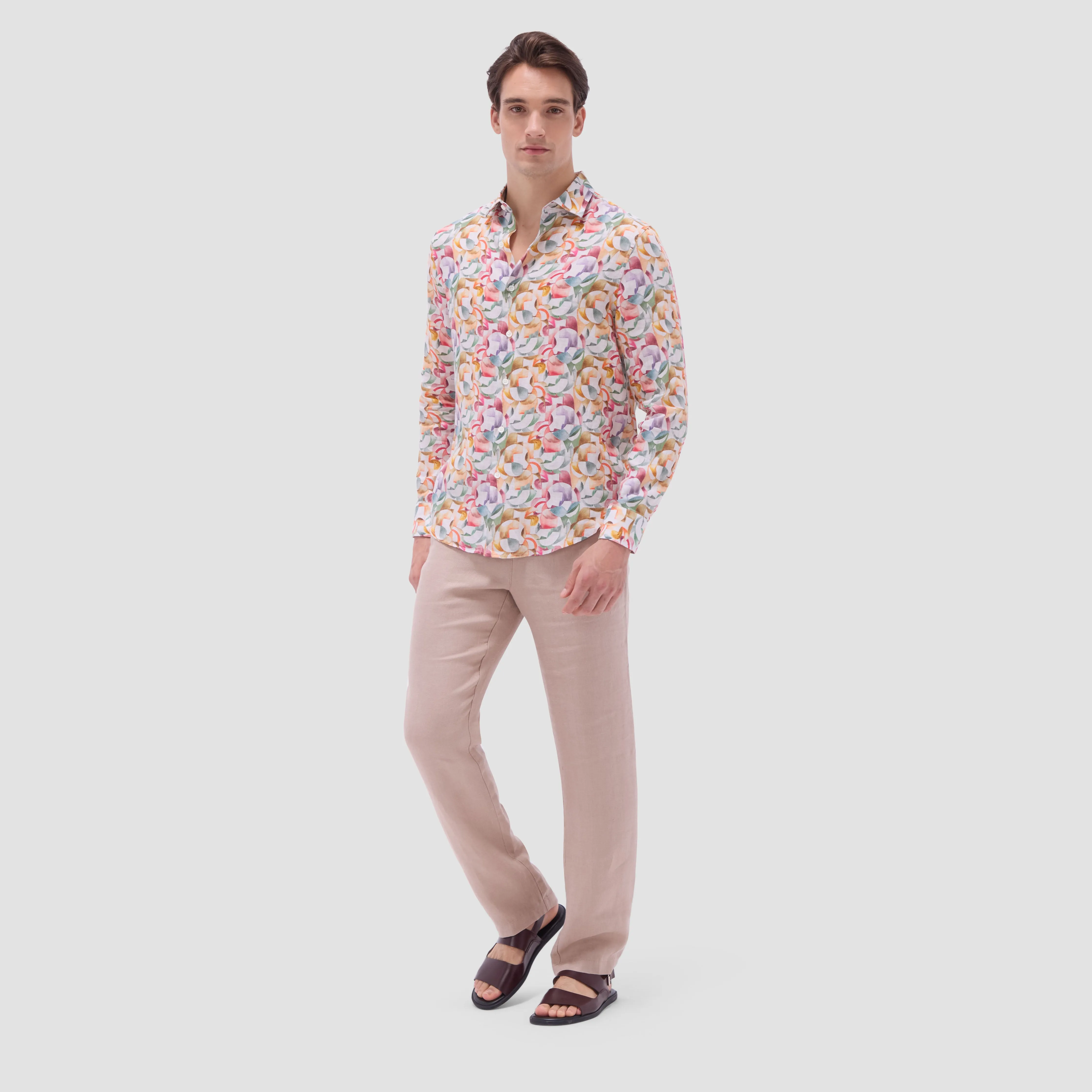 Julian Abstract Shirt sold by Bugatchi product image thumbnail 5