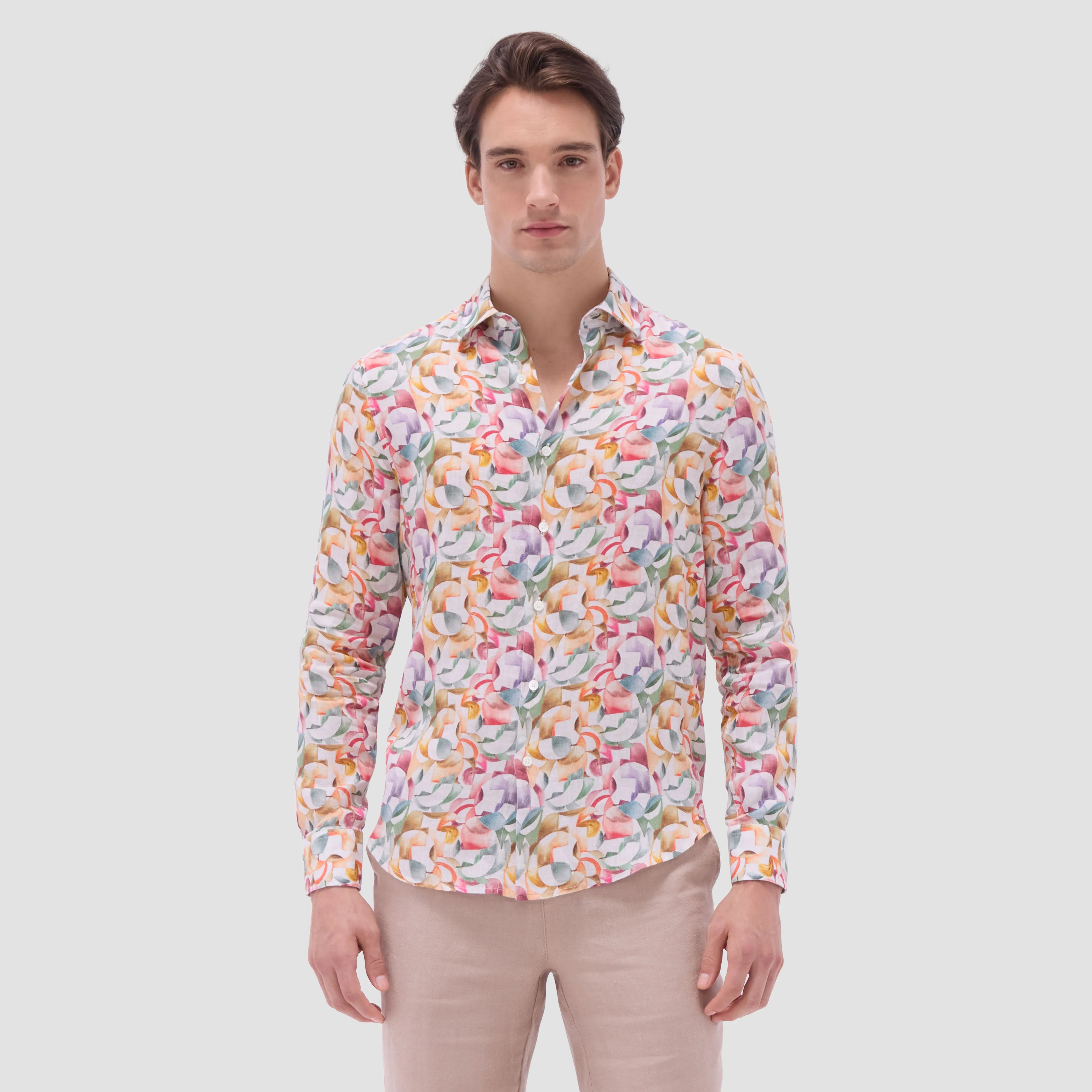 Julian Abstract Shirt sold by Bugatchi product image thumbnail 2
