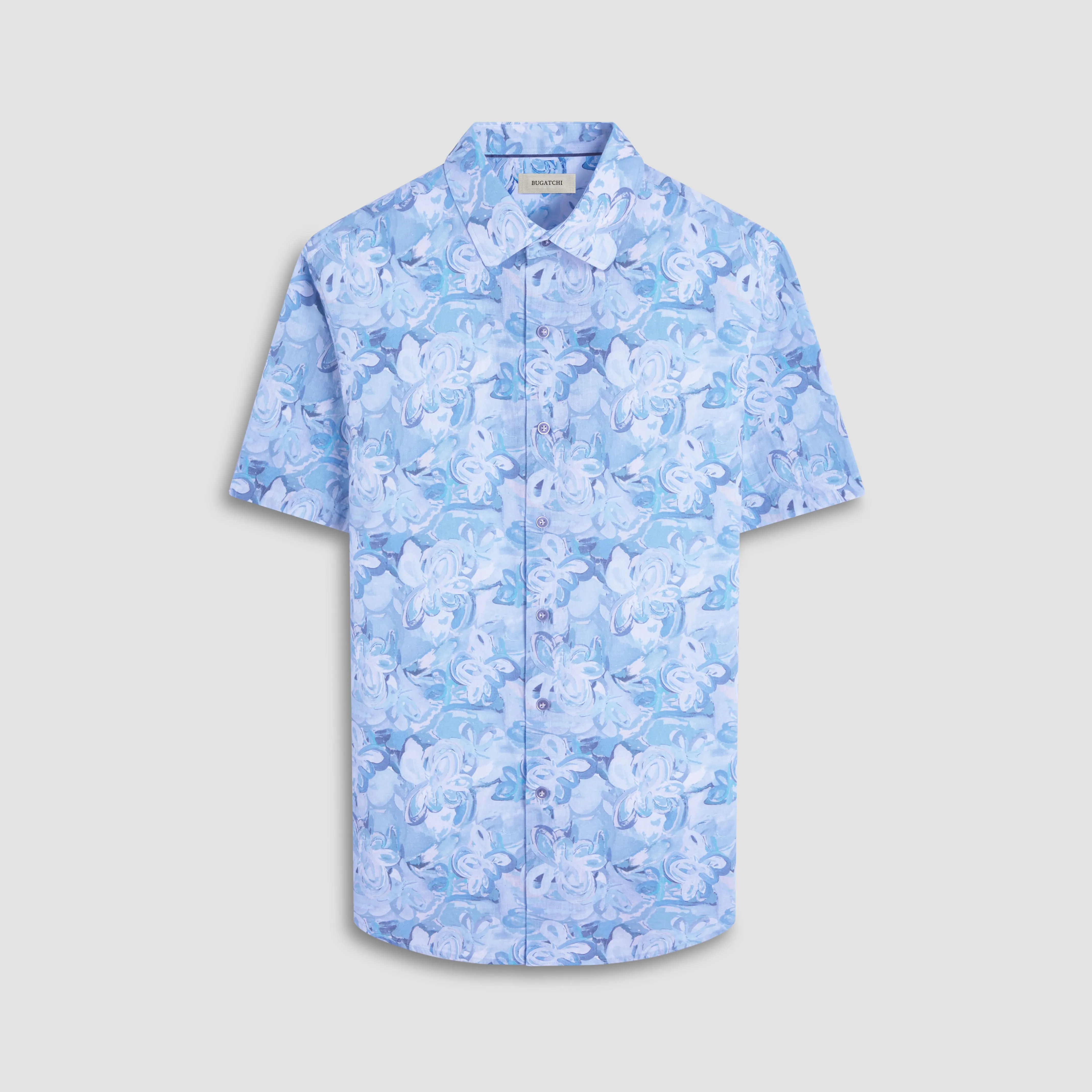 Orson Floral Short-Sleeve Shirt sold by Bugatchi