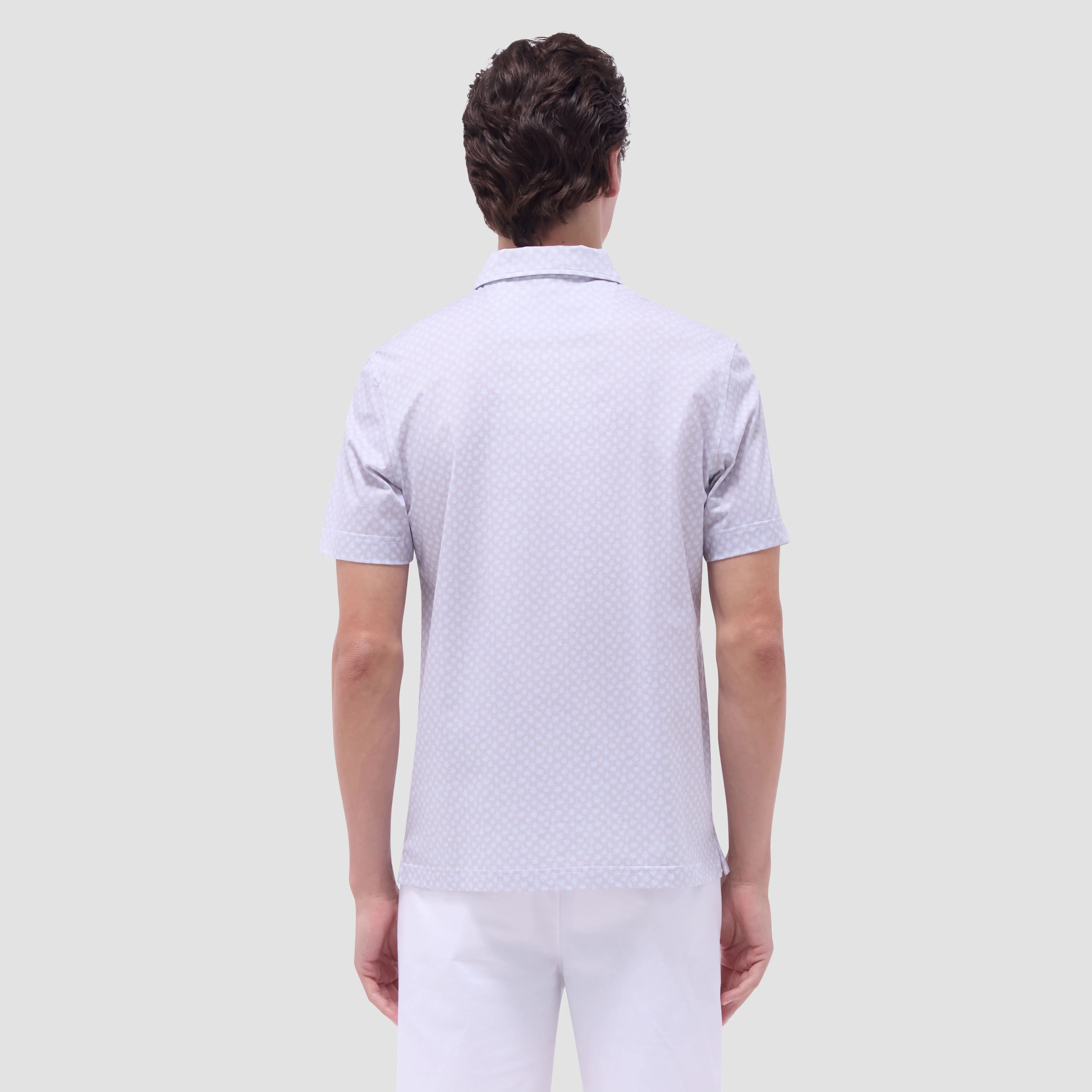 Victor Palm Tree OoohCotton Polo Shirt sold by Bugatchi product image thumbnail 4