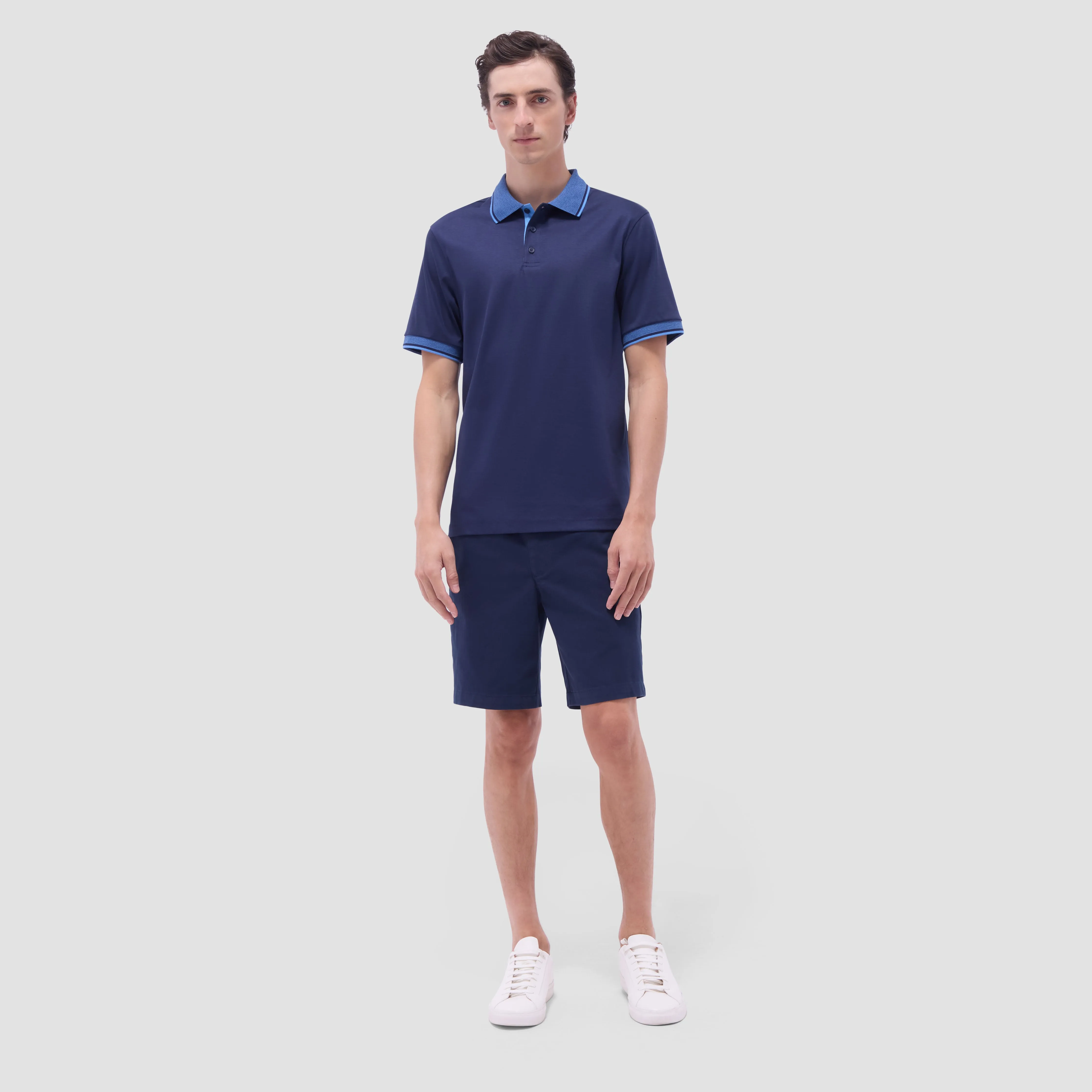 Solid Polo Shirt sold by Bugatchi product image thumbnail 5