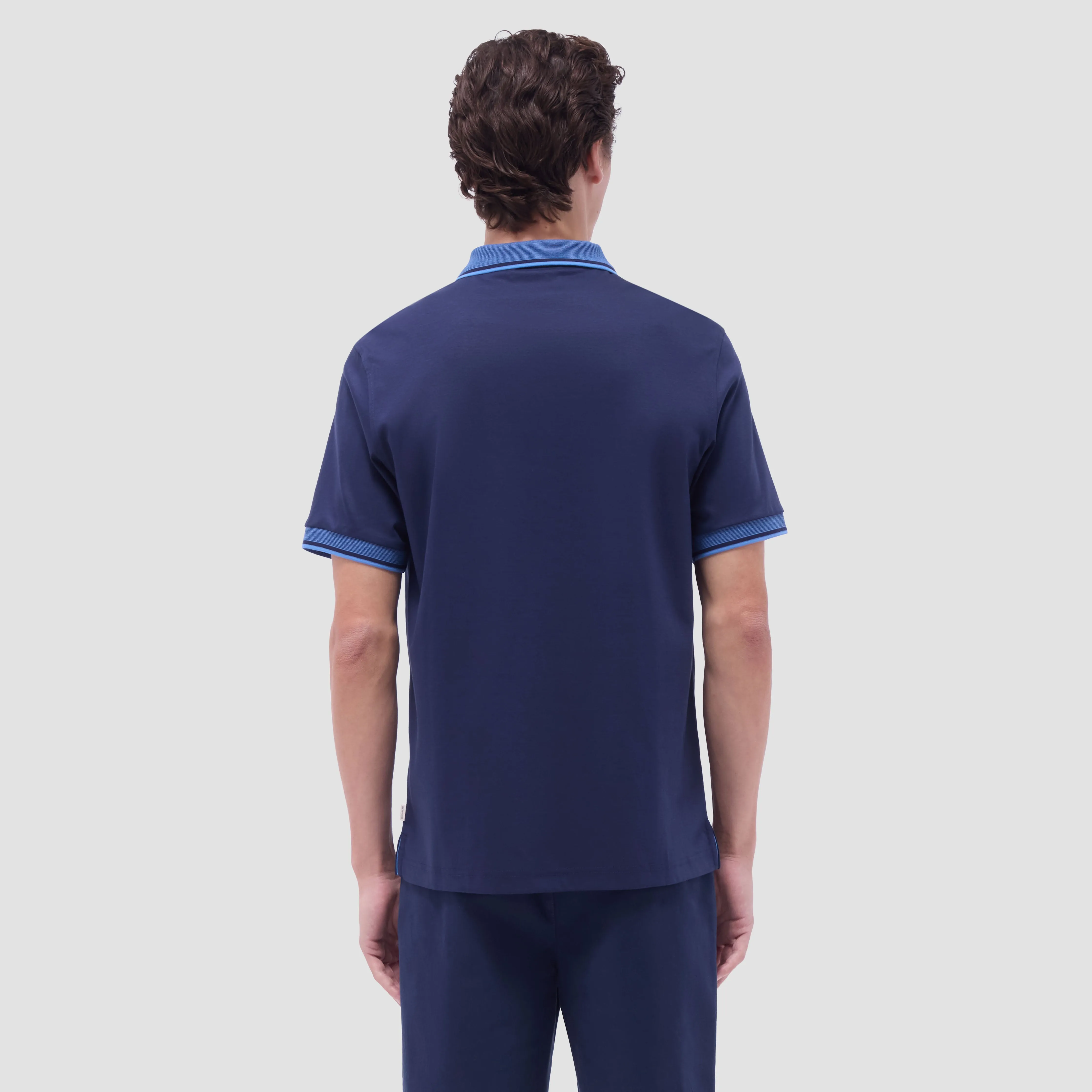 Solid Polo Shirt sold by Bugatchi product image thumbnail 4