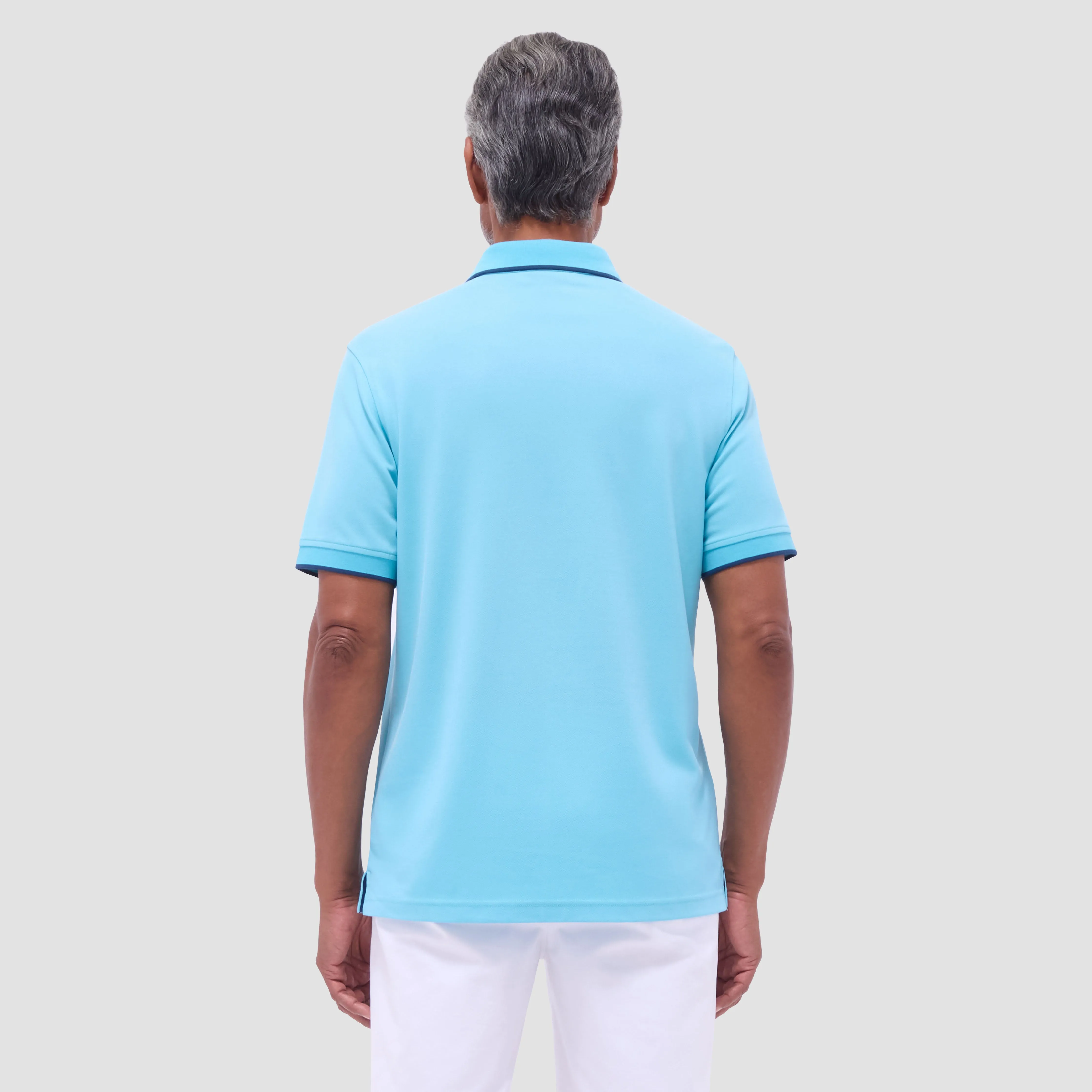 Pique Polo Shirt sold by Bugatchi product image thumbnail 4